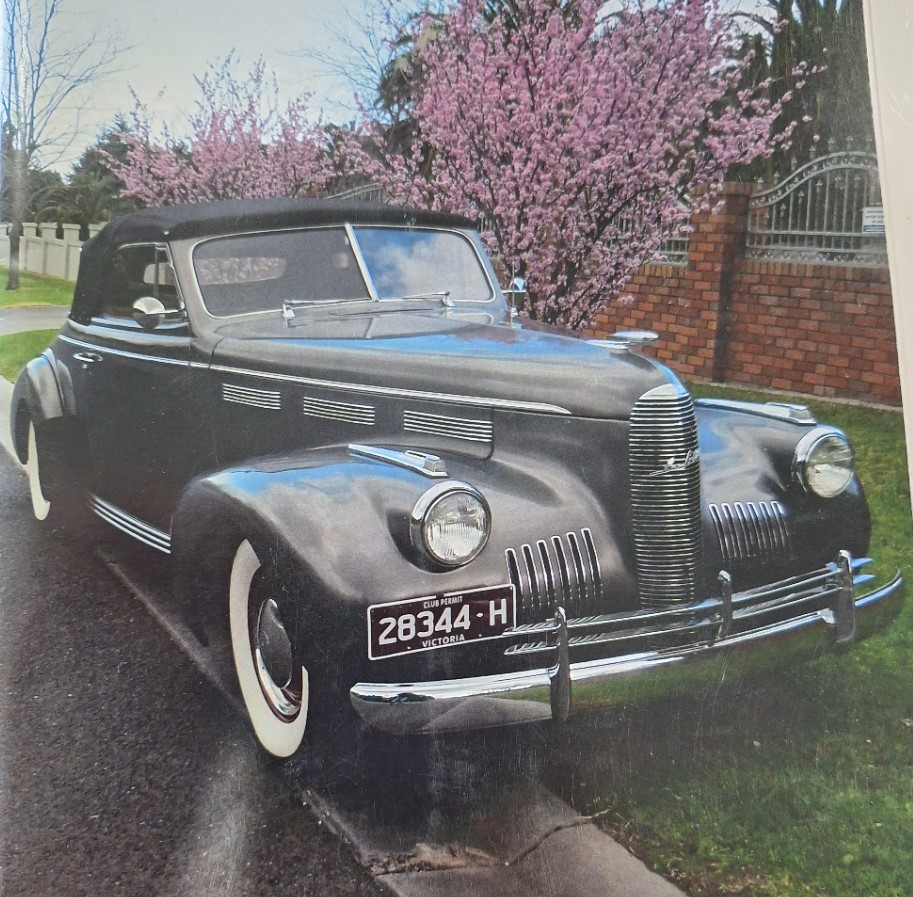 1940 LASALLE CONVERTIBLE 