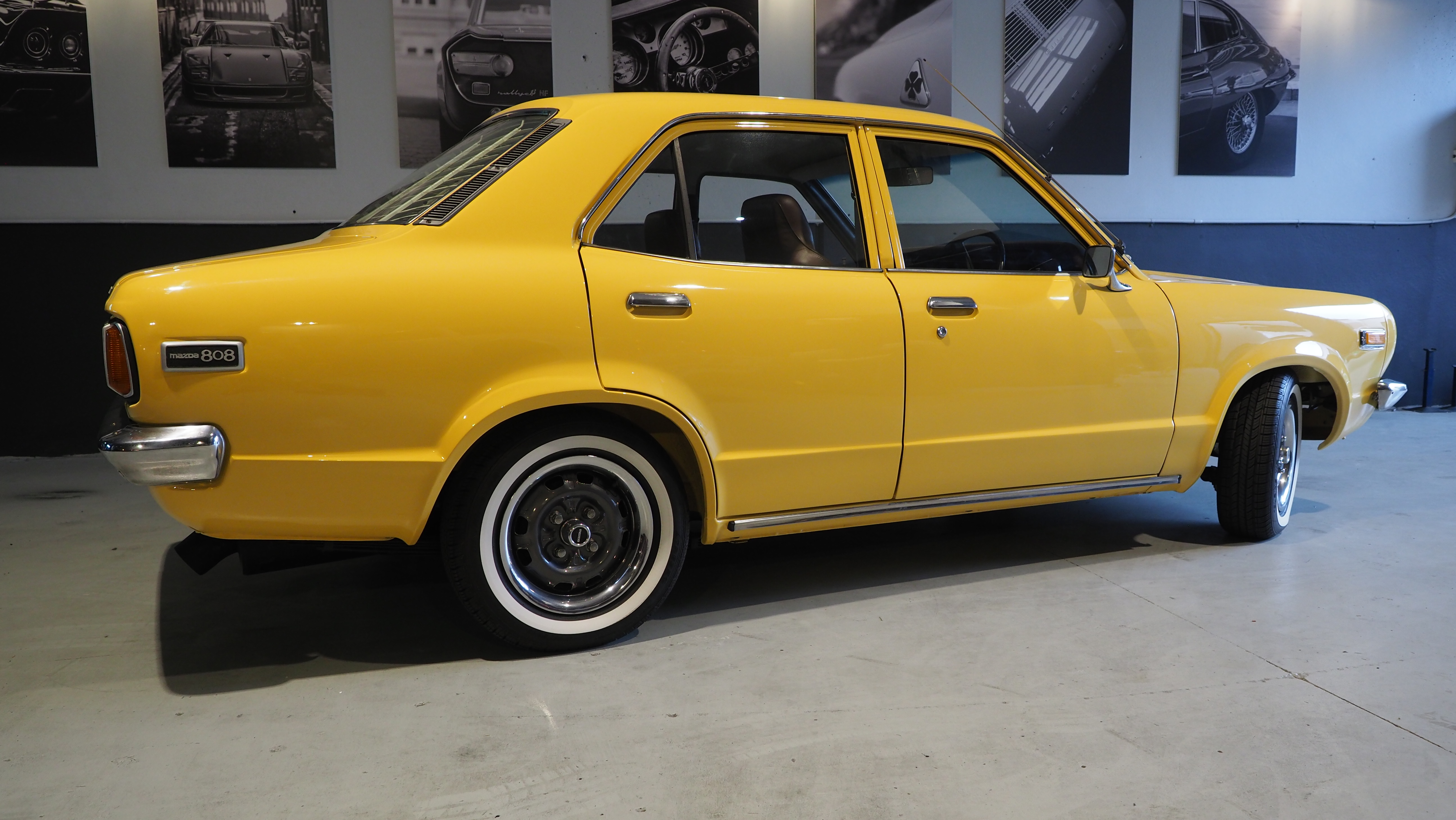 1977 MAZDA 808 1600 DELUXE 4 SP MANUAL 4D SEDAN