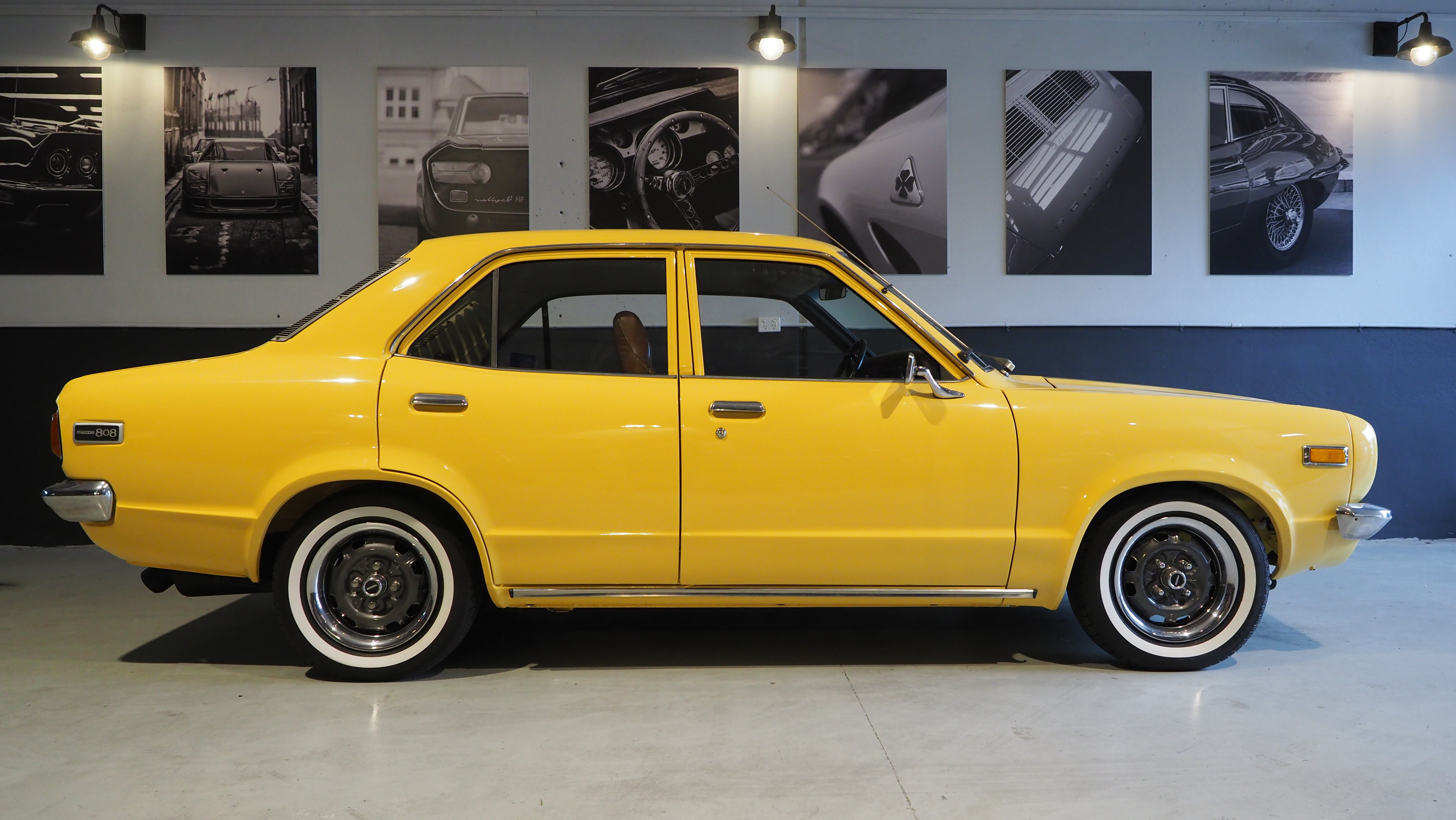 1977 MAZDA 808 1600 DELUXE 4 SP MANUAL 4D SEDAN