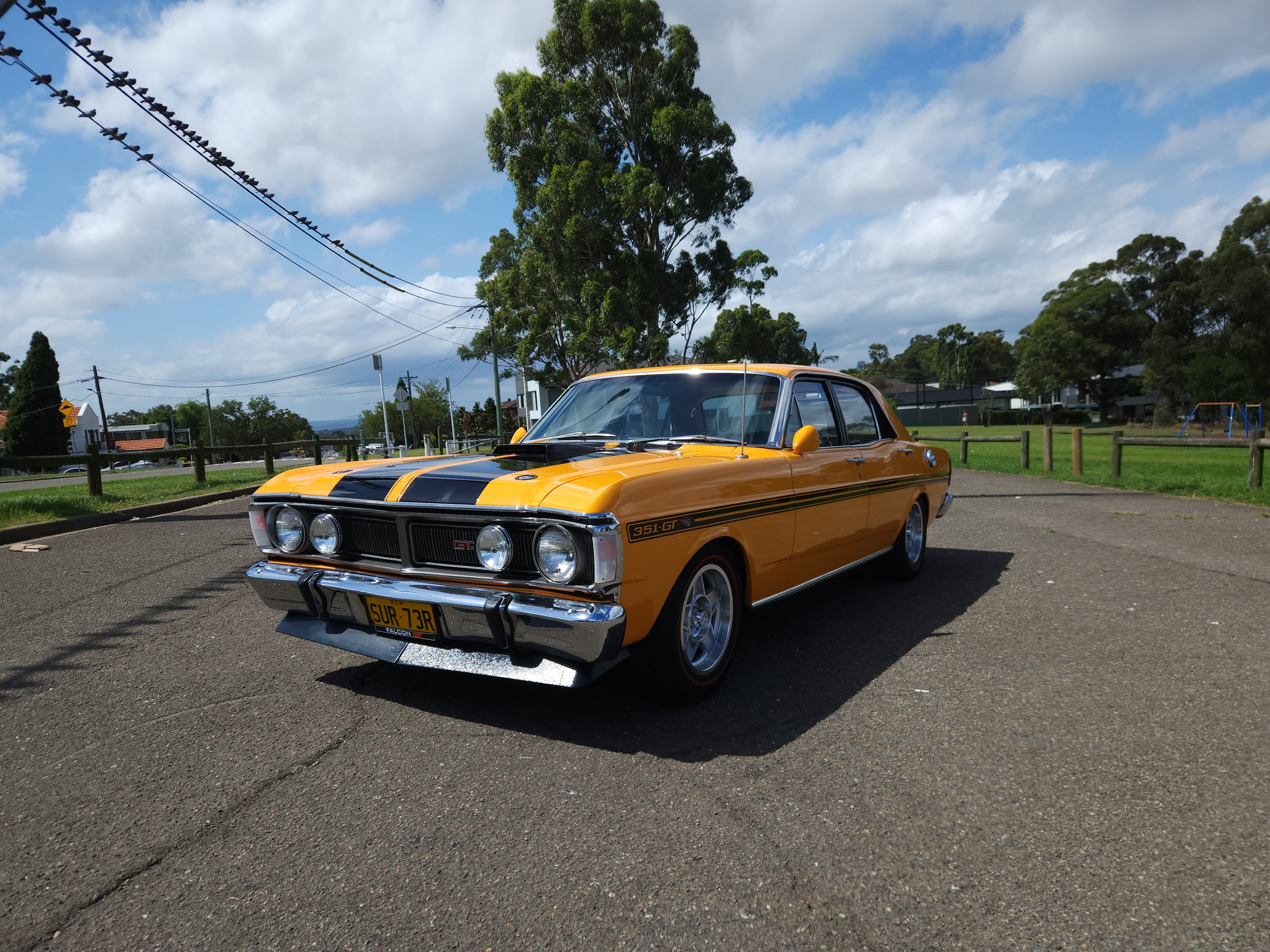 1971 FORD FAIRMONT XY 351 GT TRIBUTE 4 SP MANUAL SEDAN
