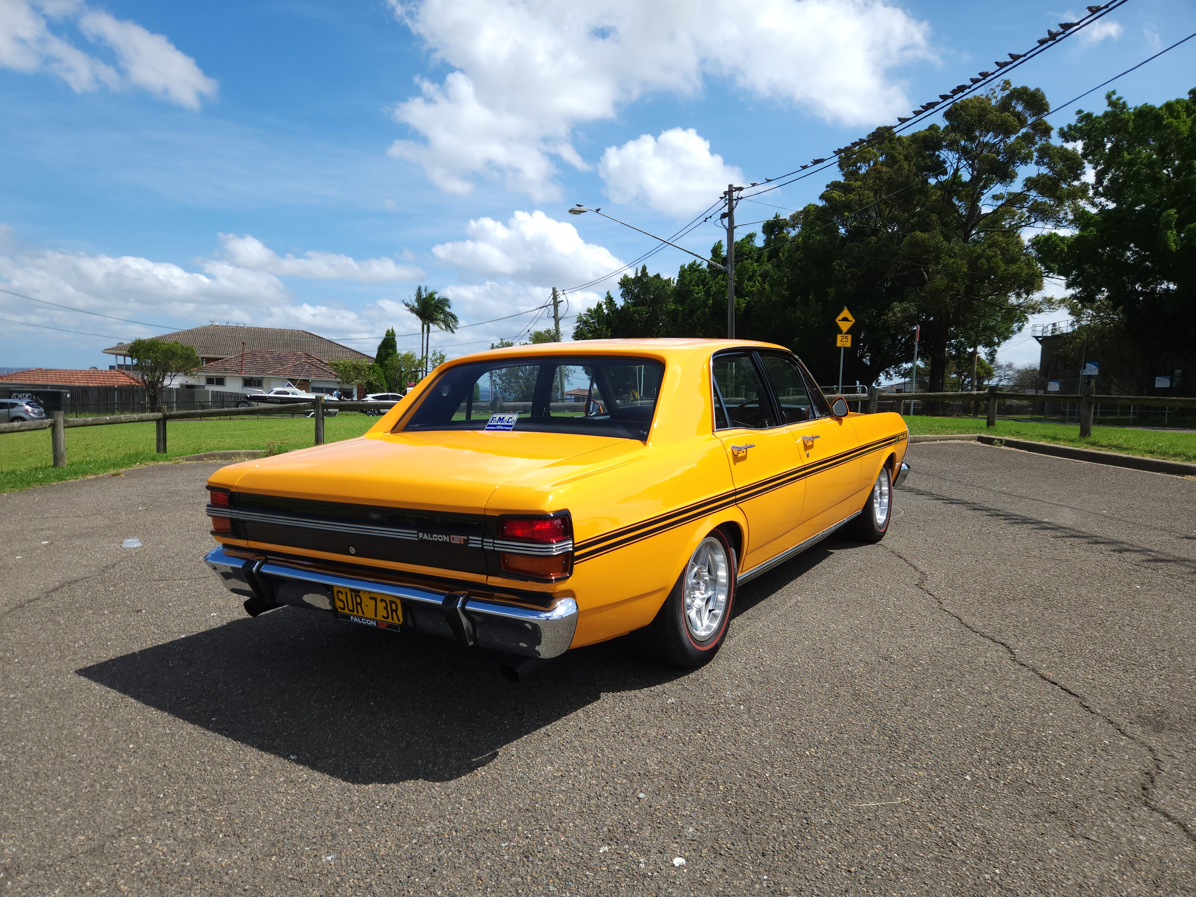 1971 FORD FAIRMONT XY 351 GT TRIBUTE 4 SP MANUAL SEDAN
