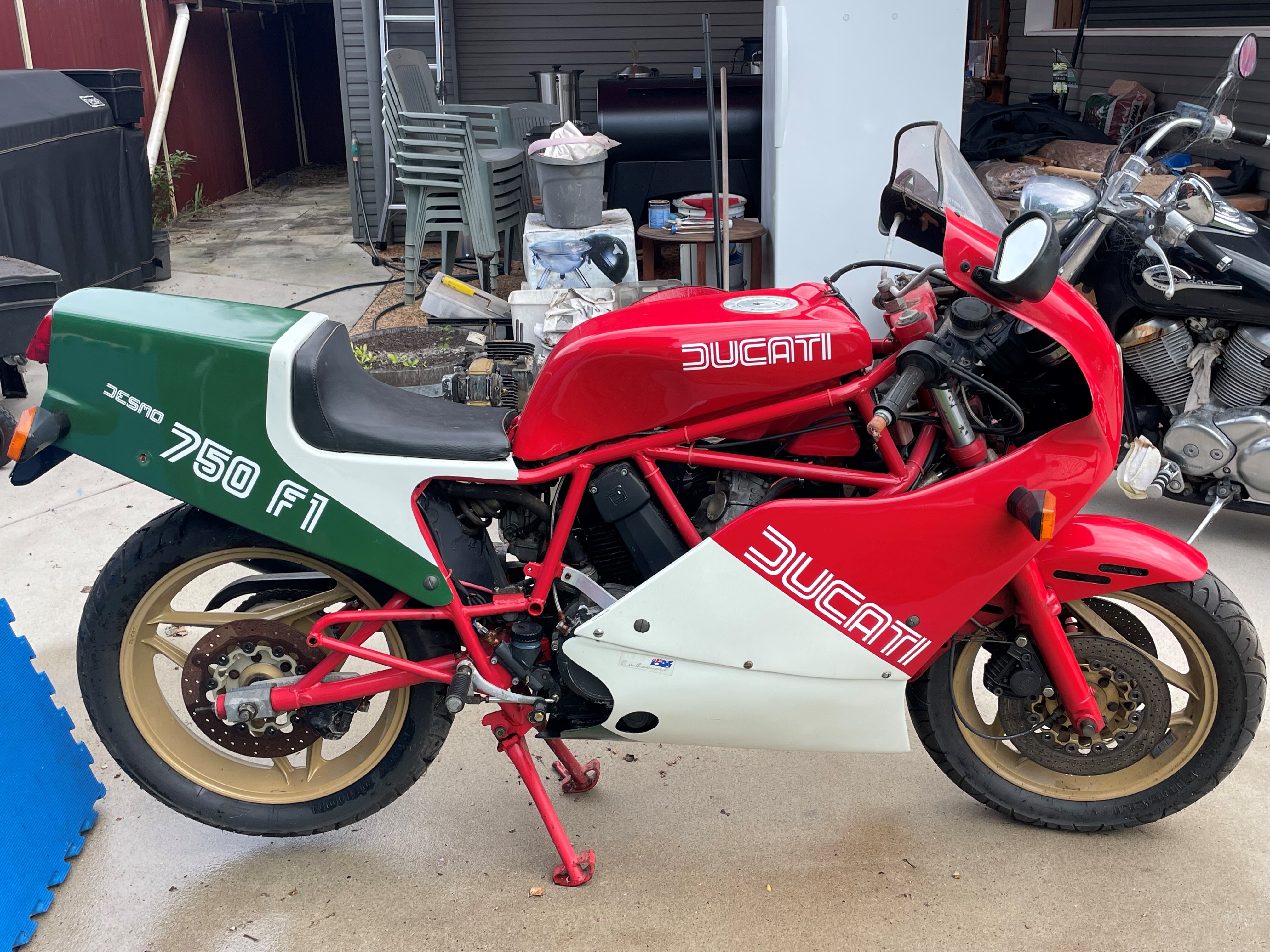 1985 DUCATI 750F1 PROJECT
