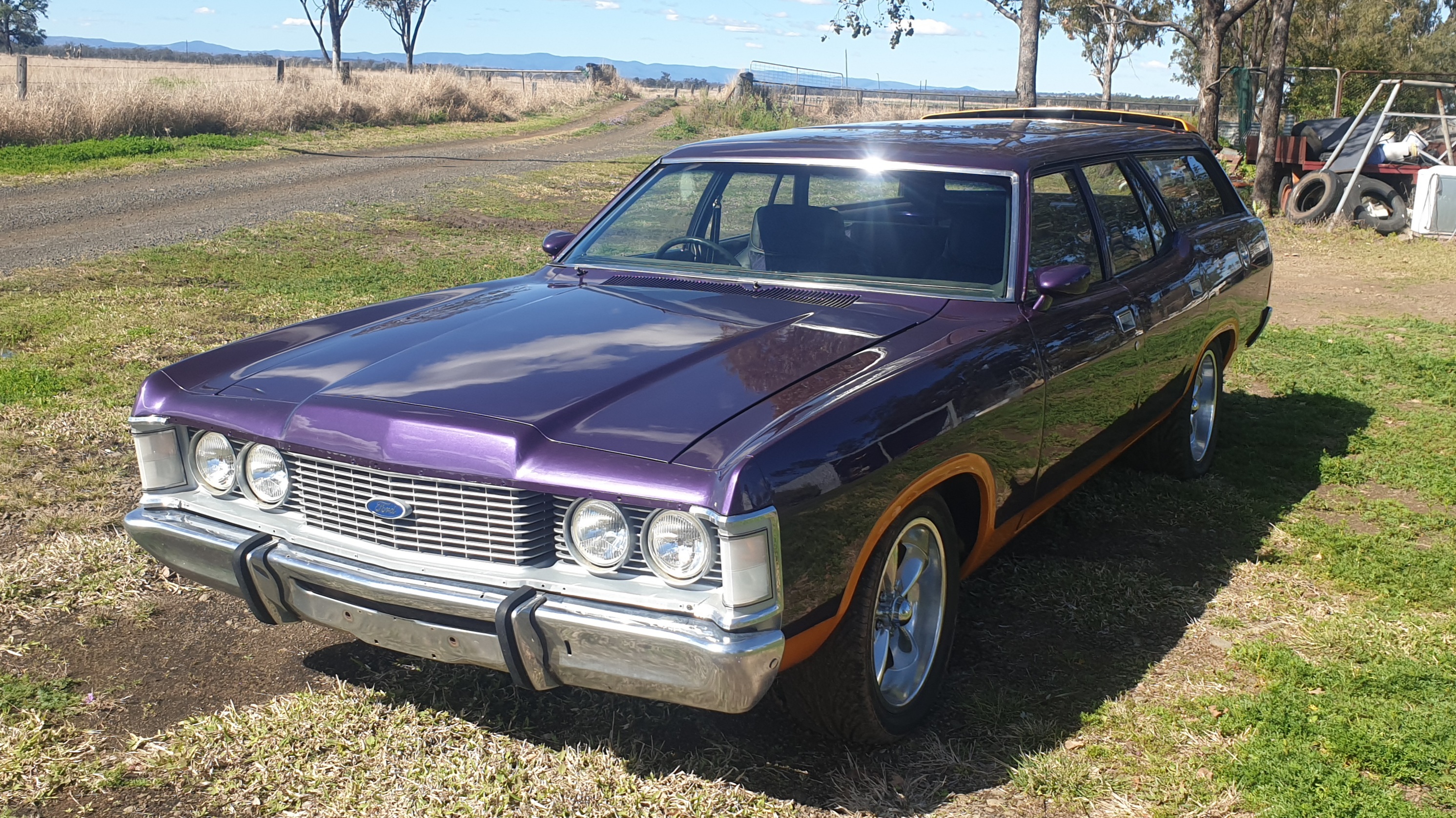 1978 FORD FALCON XC 500 3 SP AUTOMATIC 4D WAGON