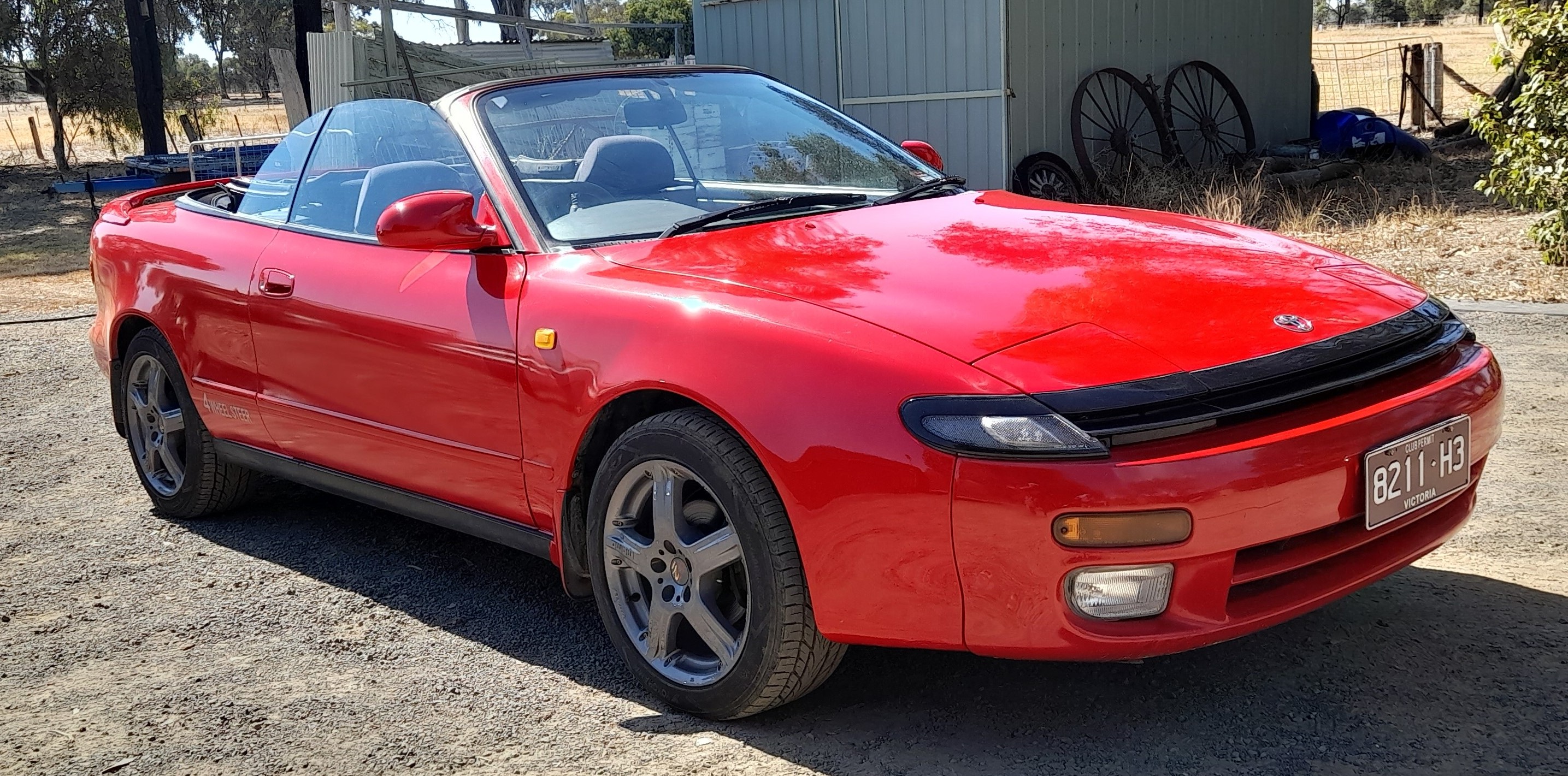 1992 TOYOTA CELICA SX CONVERTIBLE