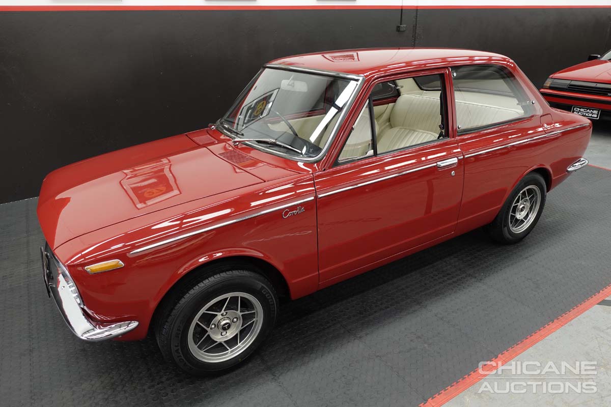 1967 TOYOTA COROLLA 4 SP MANUAL 2D SEDAN