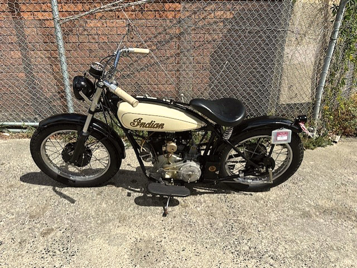 Mid 1920's Indian Scout Bobber Road