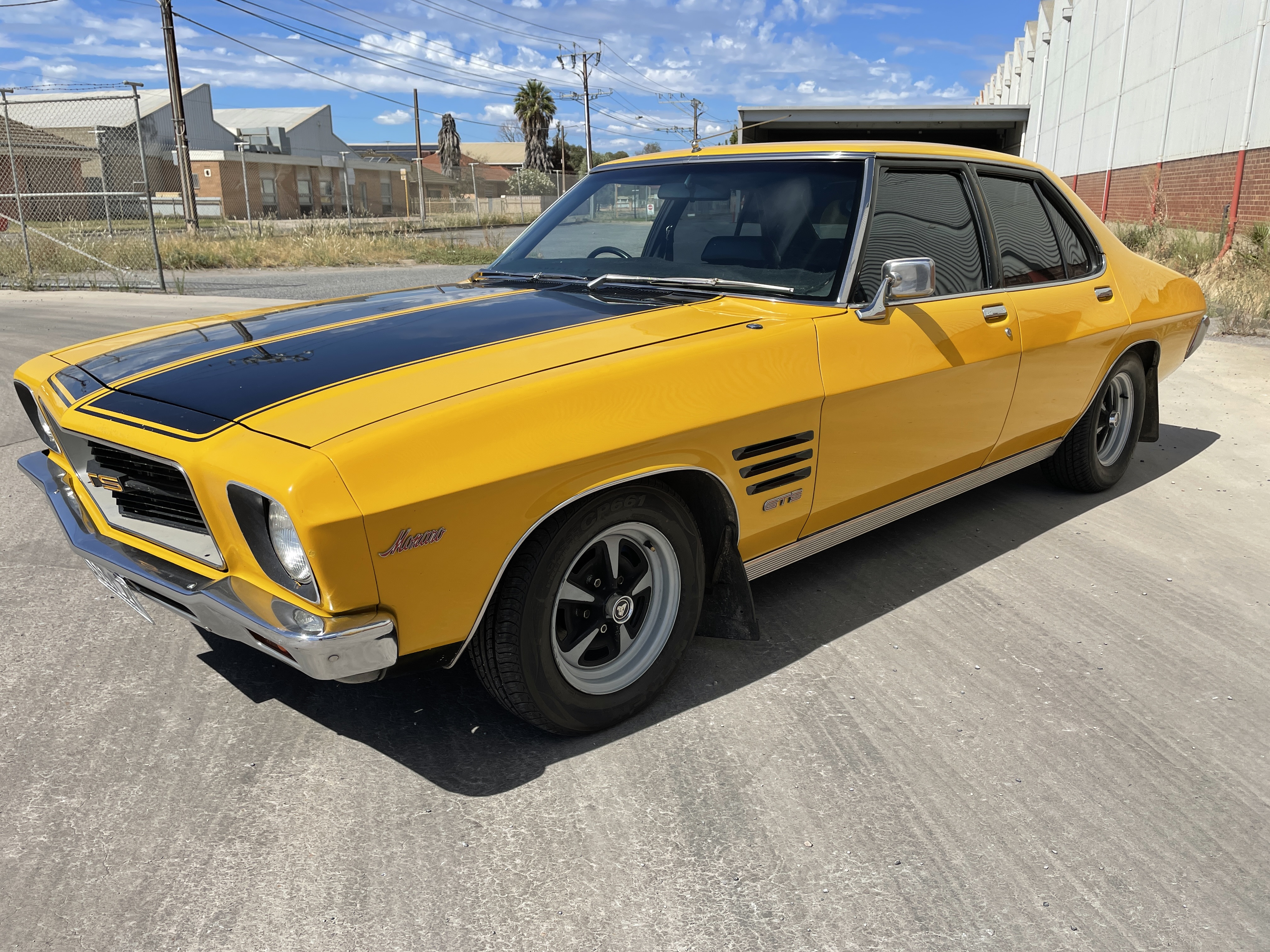 1973 HOLDEN MONARO HQ GTS 350 3 SP AUTOMATIC 4D SEDAN