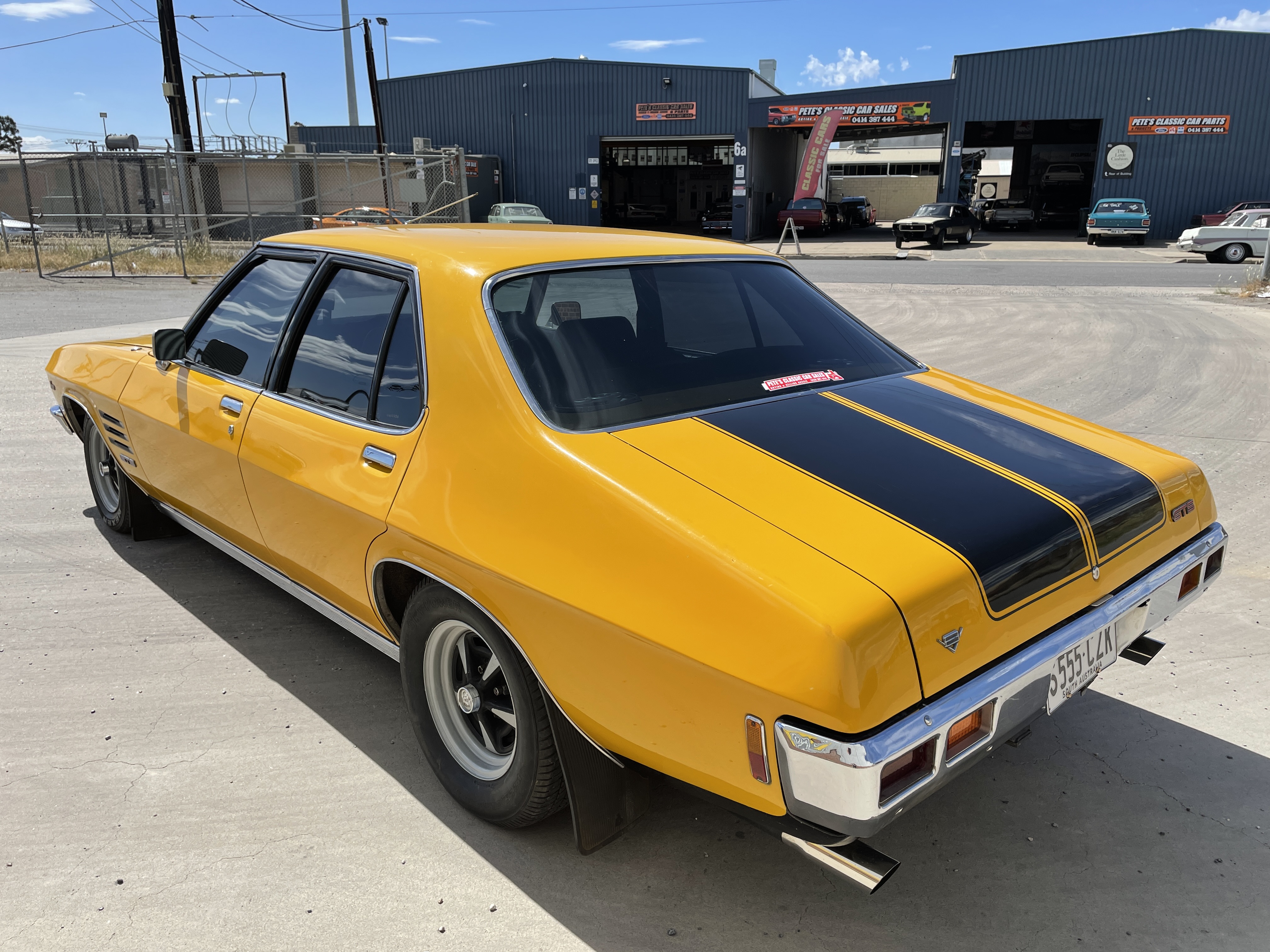 1973 HOLDEN MONARO HQ GTS 350 3 SP AUTOMATIC 4D SEDAN