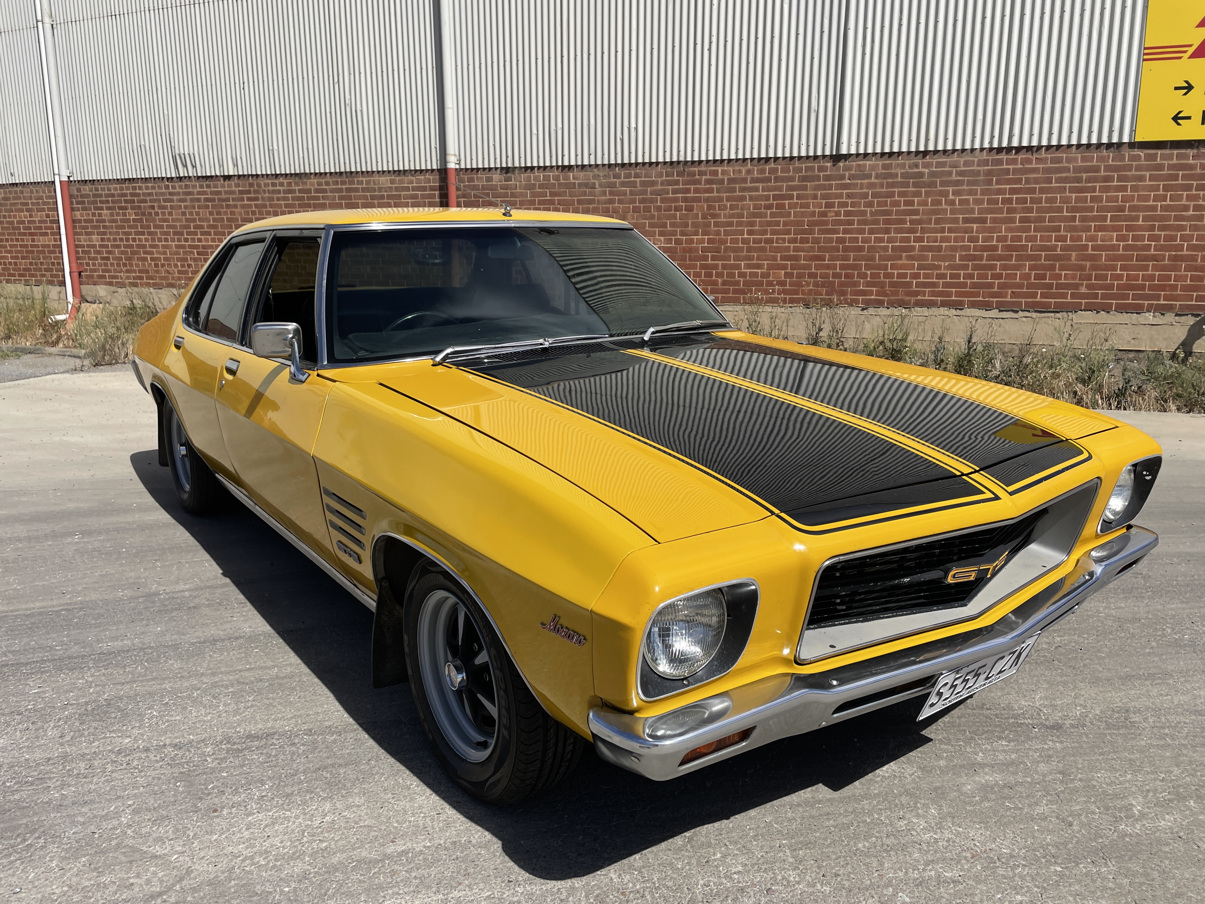 1973 HOLDEN MONARO HQ GTS 350 3 SP AUTOMATIC 4D SEDAN