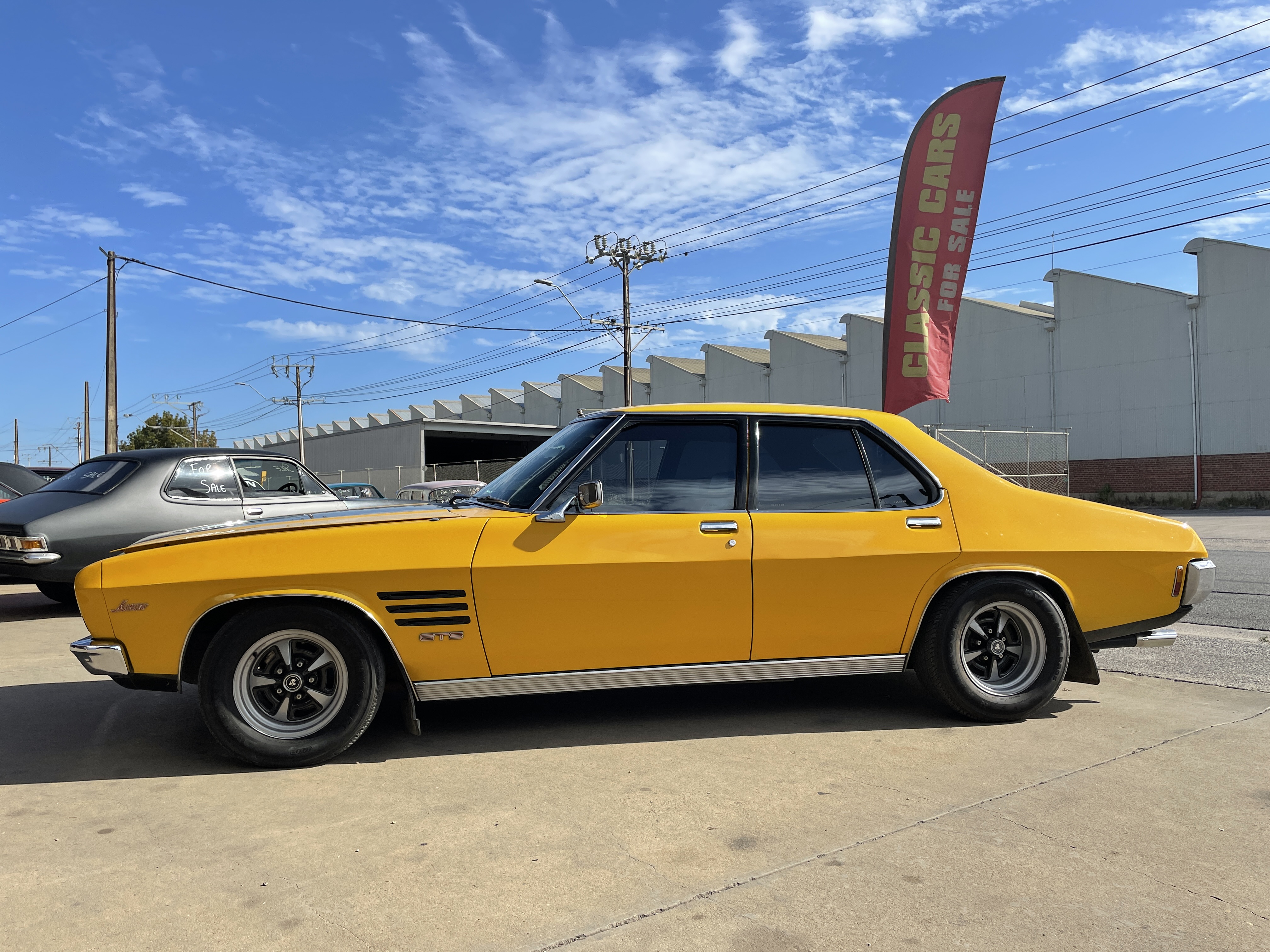 1973 HOLDEN MONARO HQ GTS 350 3 SP AUTOMATIC 4D SEDAN