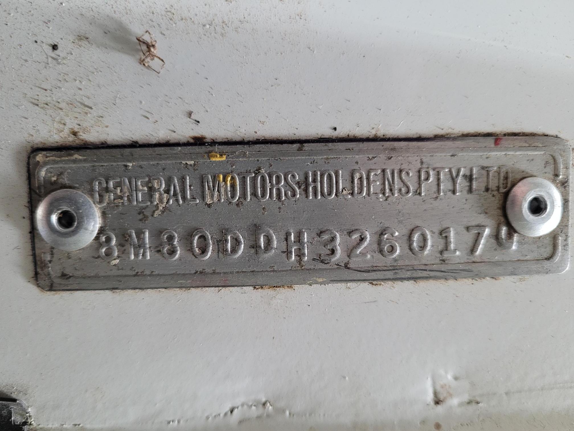 1974 HOLDEN KINGSWOOD HQ UTILITY 