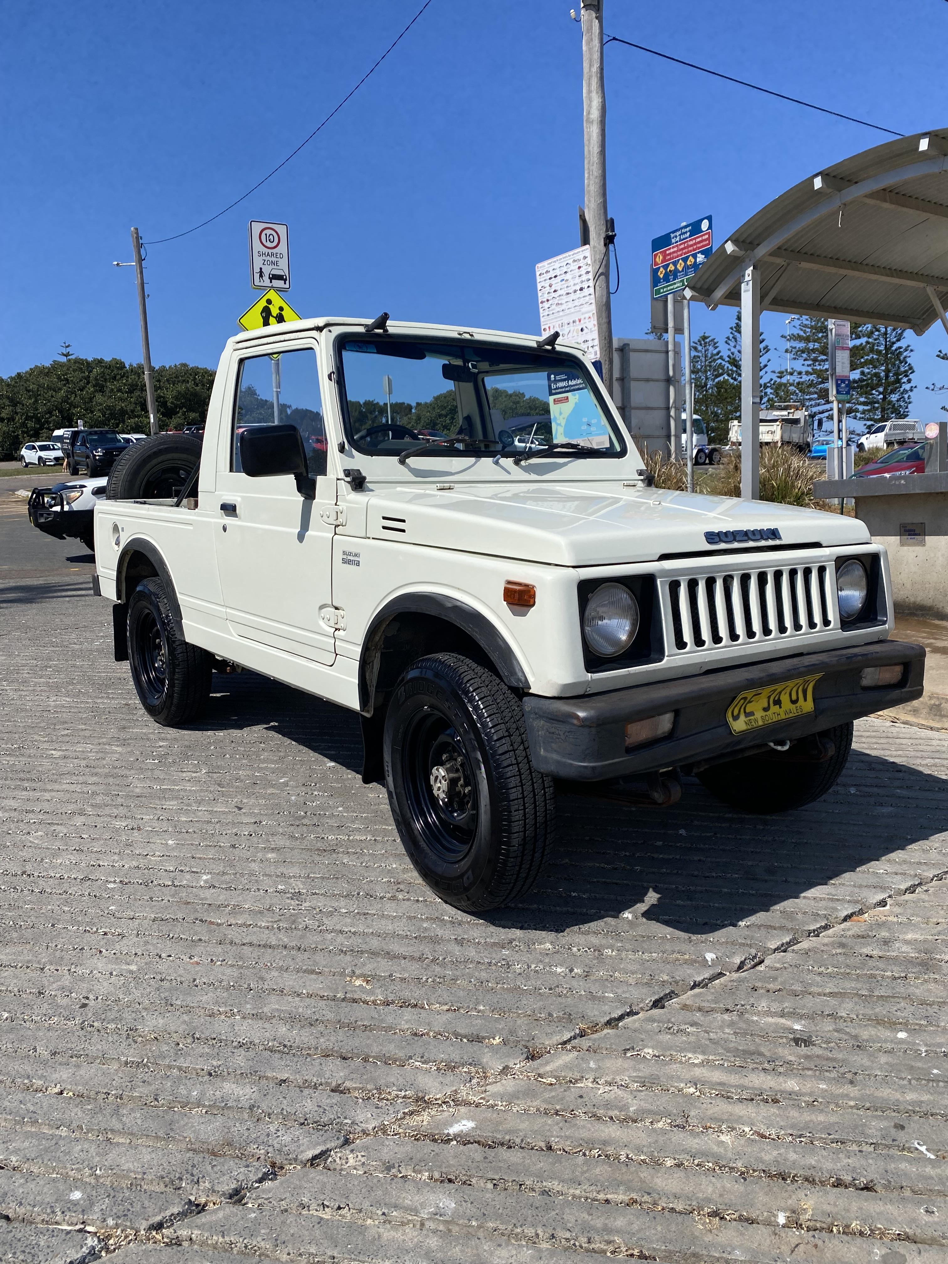 1991 SUZUKI SIERRA MARUTI LWB 4X4 MANUAL UTILITY