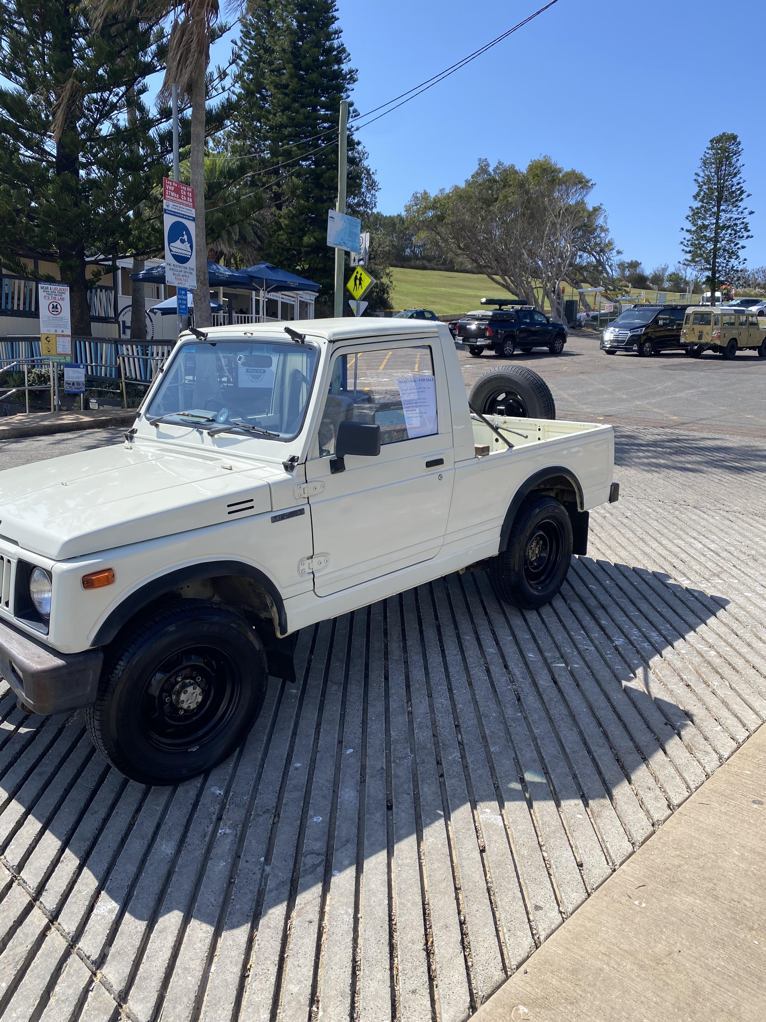 1991 SUZUKI SIERRA MARUTI LWB 4X4 MANUAL UTILITY