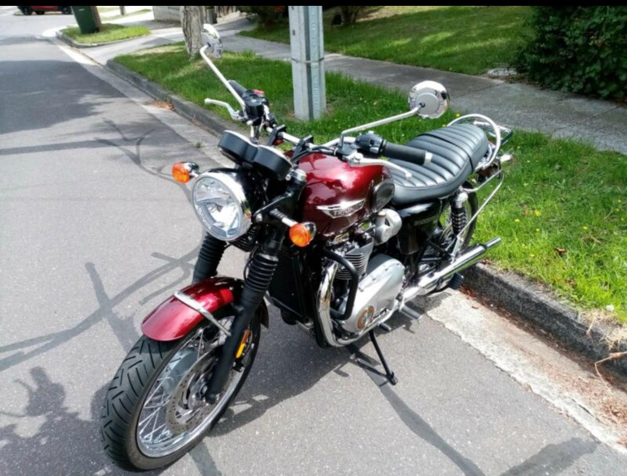 2017 TRIUMPH BONNEVILLE T120 ROAD