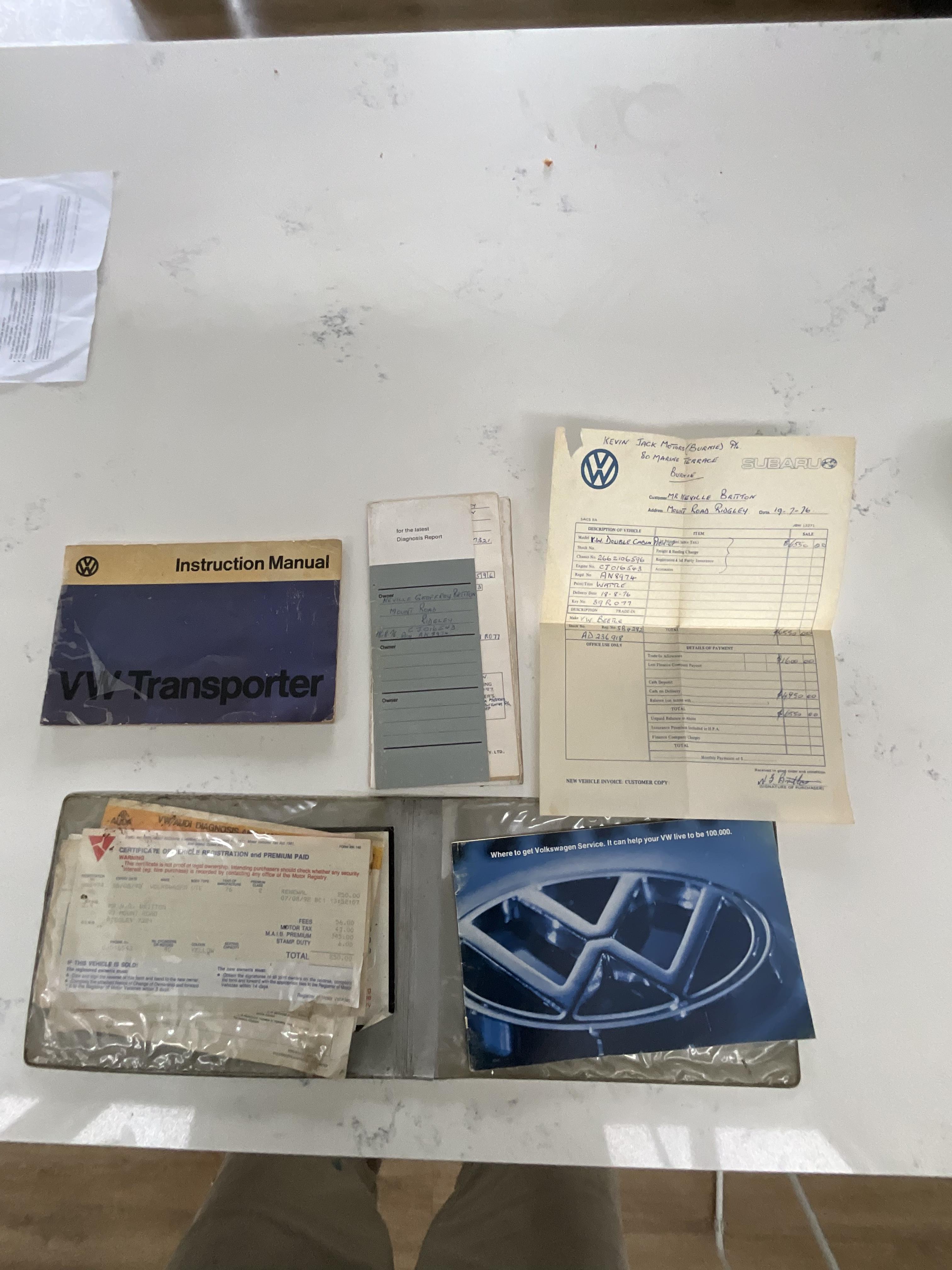 1976 VOLKSWAGEN COMBI DUAL CAB UTILITY