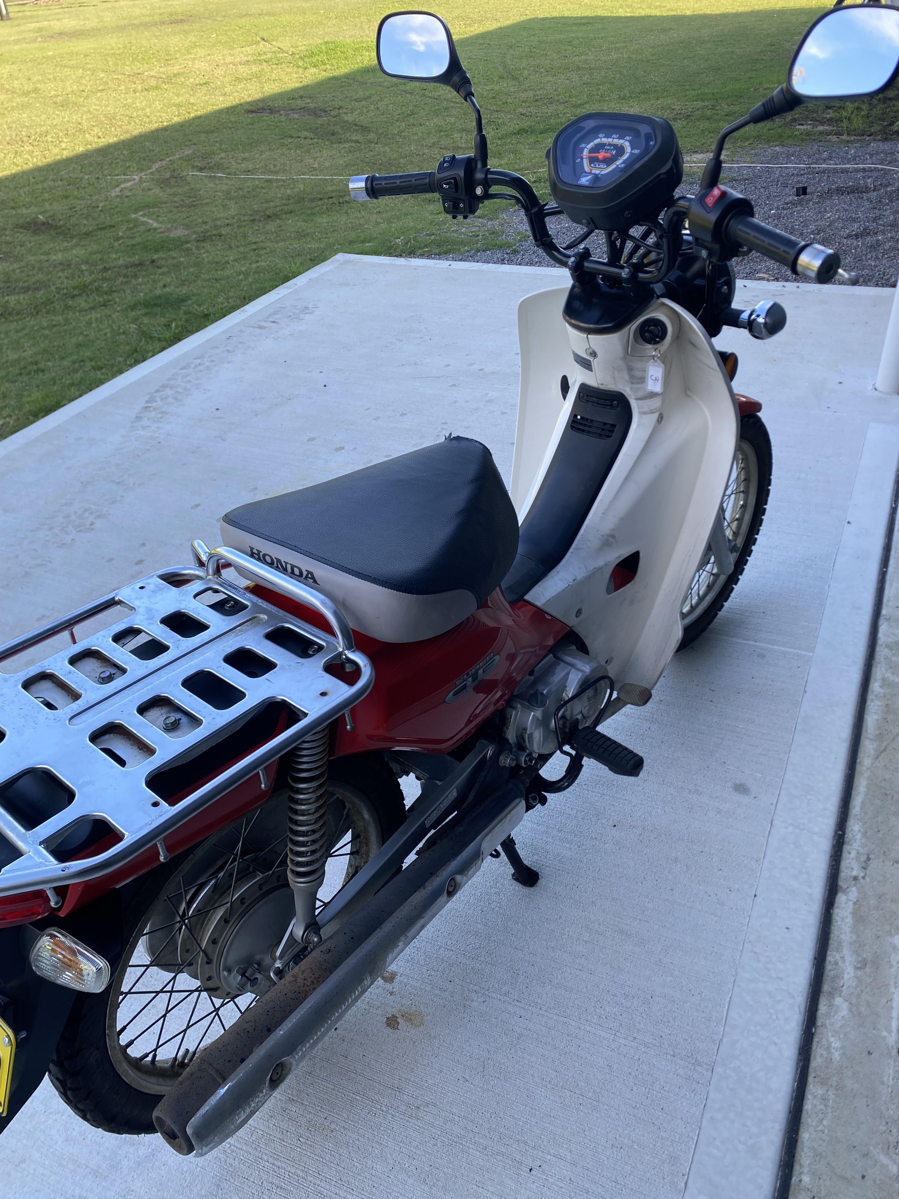 2016 HONDA NBC110 SUPERCUB POSTIE BIKE
