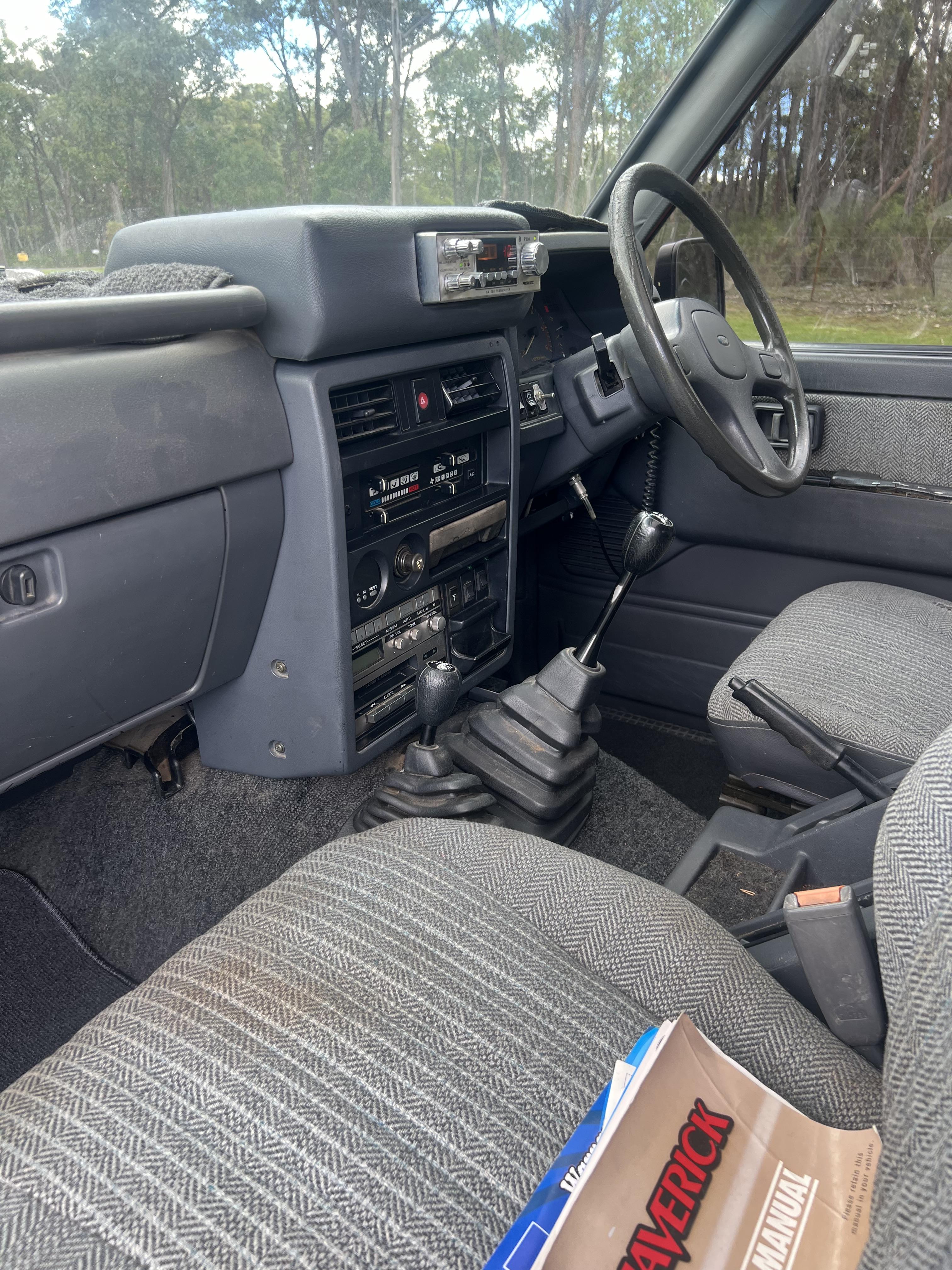 1990 FORD MAVERICK XLT (4x4) 5 SP MANUAL 4x4 2D HARDTOP 