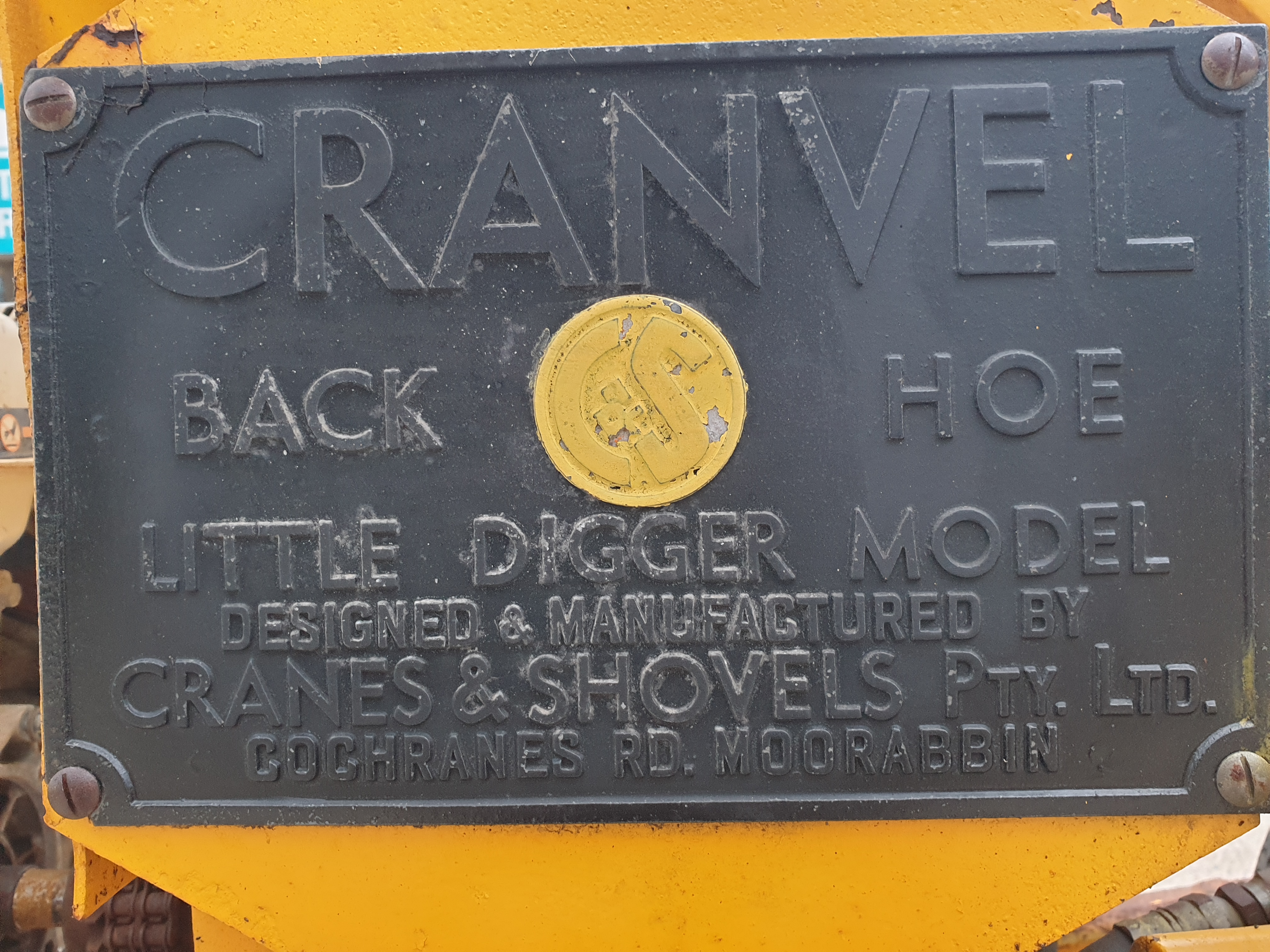 1960S CRANVEL LITTLE DIGGER BACK HOE