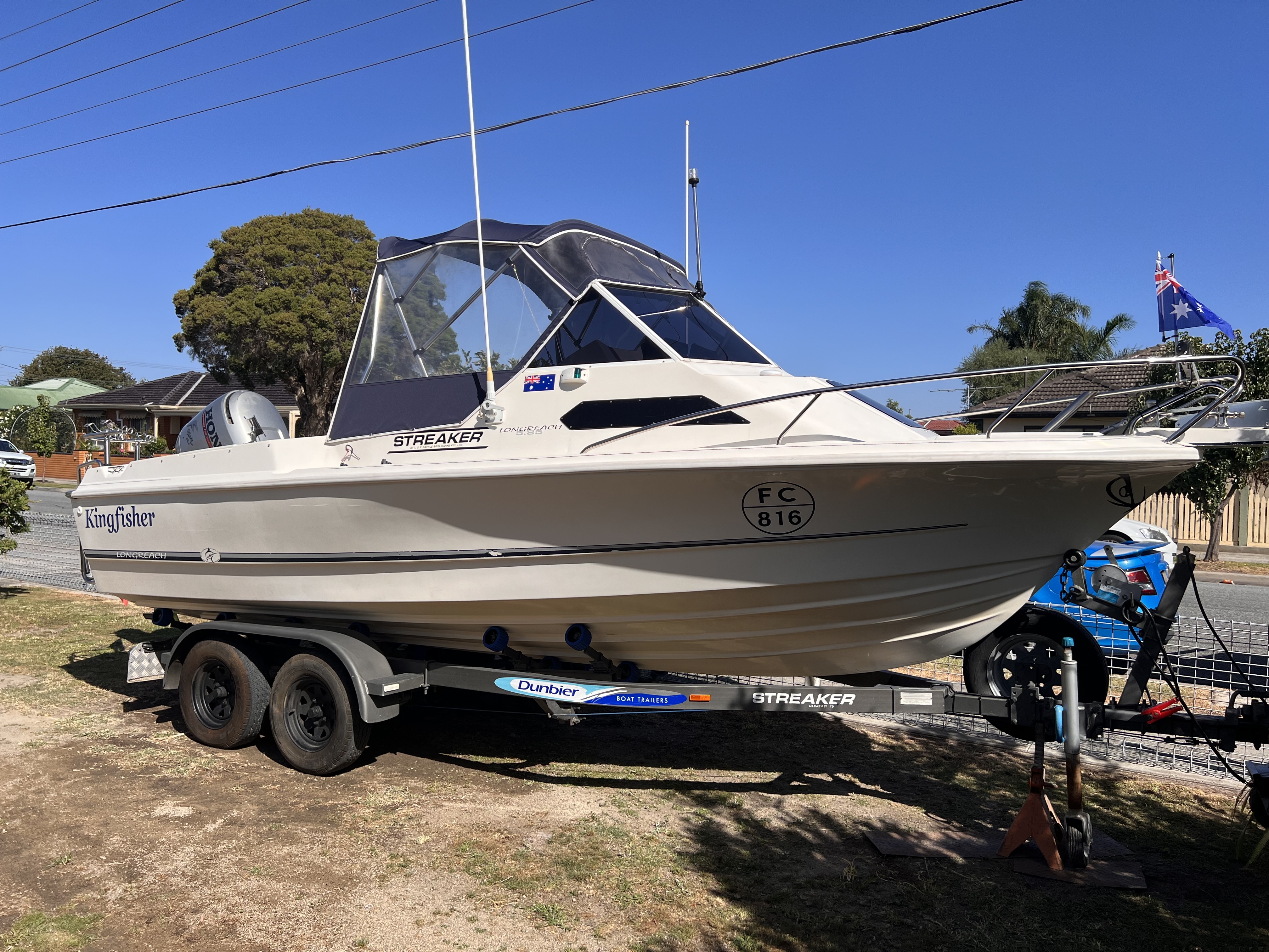 1999 SAVAGE STREAKER 5.85 LONGREACH HALF CABIN