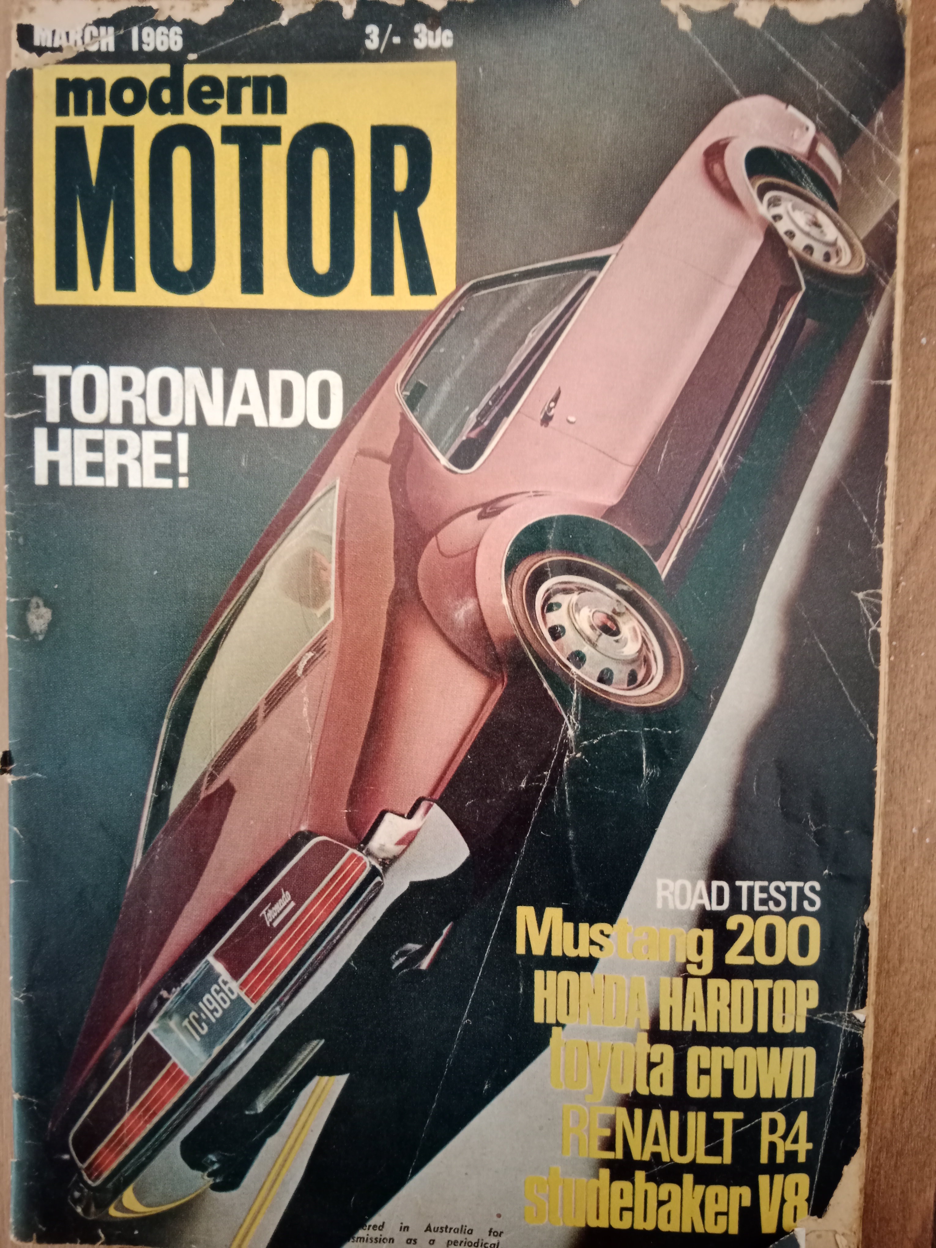1966 OLDSMOBILE TORONADO COUPE
