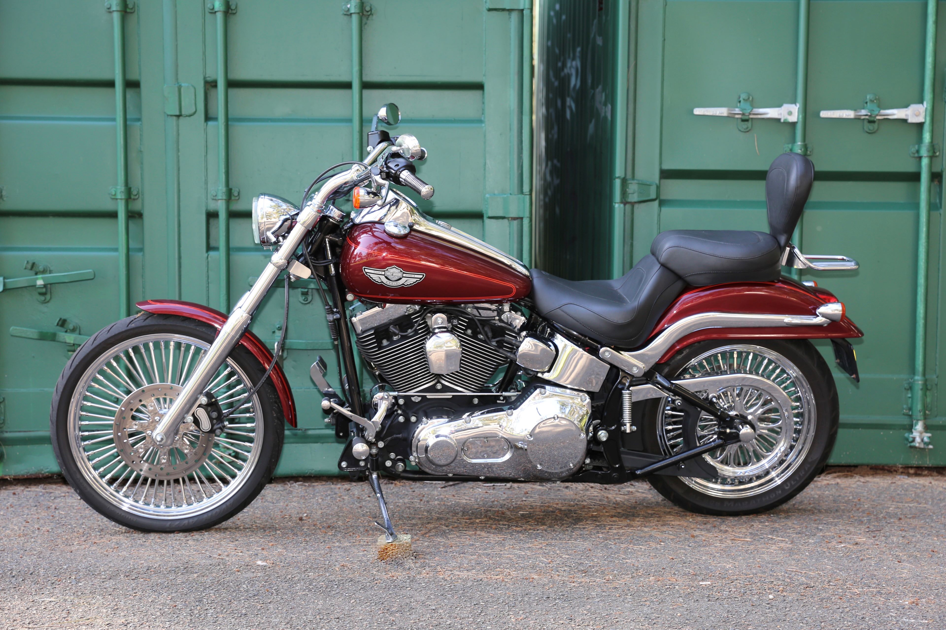 2003 HARLEY-DAVIDSON FXSTD SOFTAIL DEUCE 100TH ANNIVERSARY CRUISER