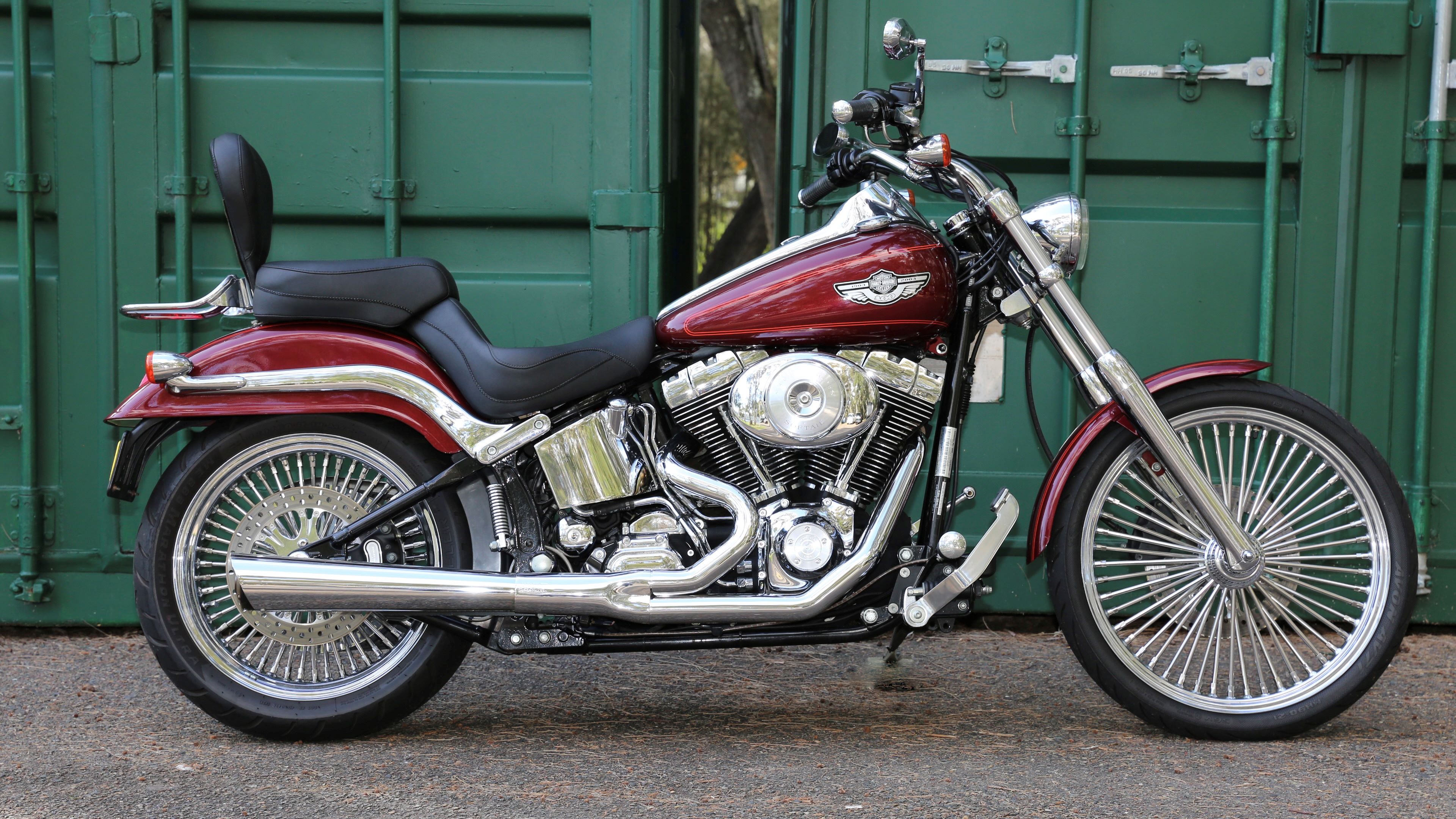 2003 HARLEY-DAVIDSON FXSTD SOFTAIL DEUCE 100TH ANNIVERSARY CRUISER