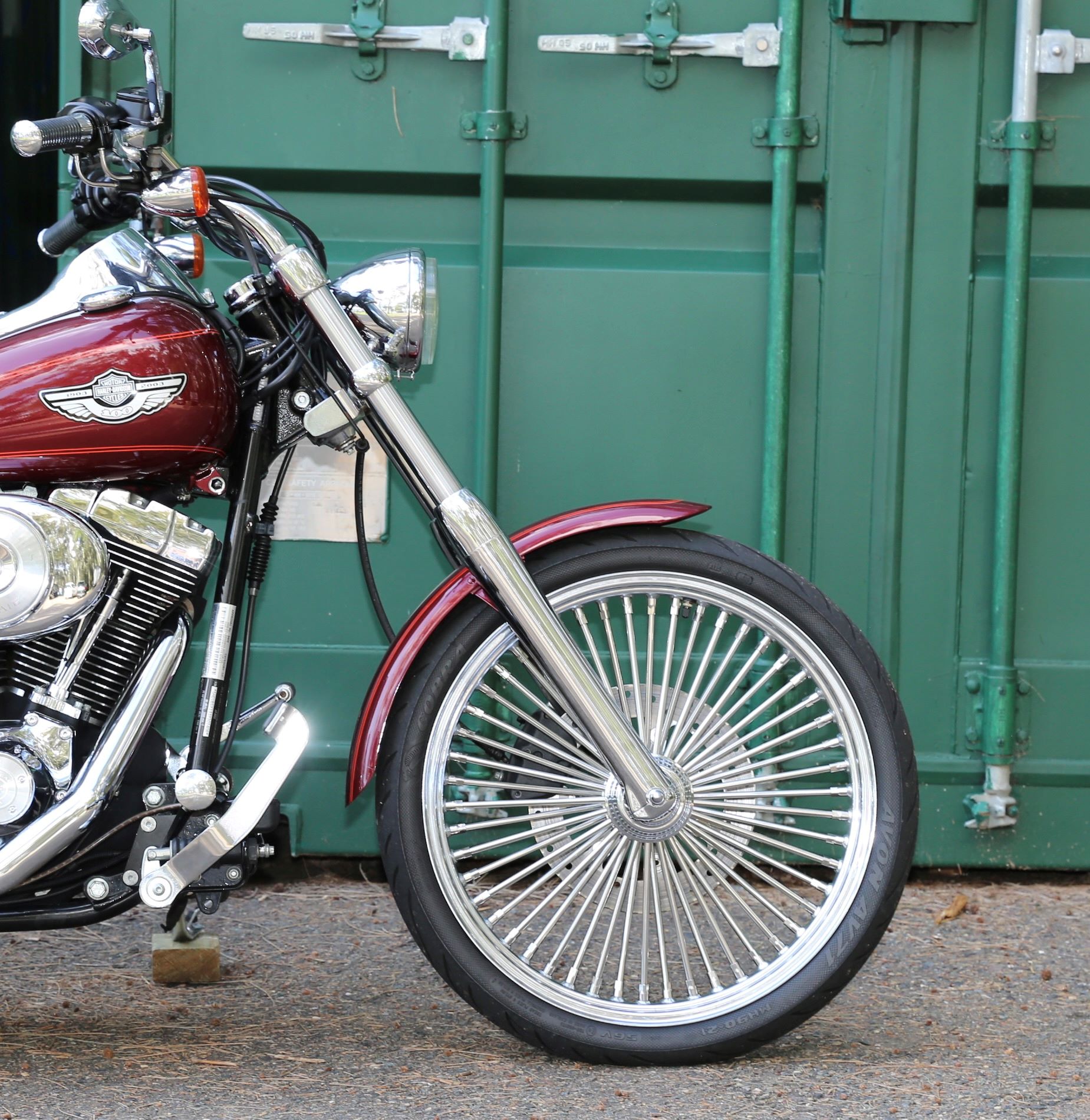 2003 HARLEY-DAVIDSON FXSTD SOFTAIL DEUCE 100TH ANNIVERSARY CRUISER