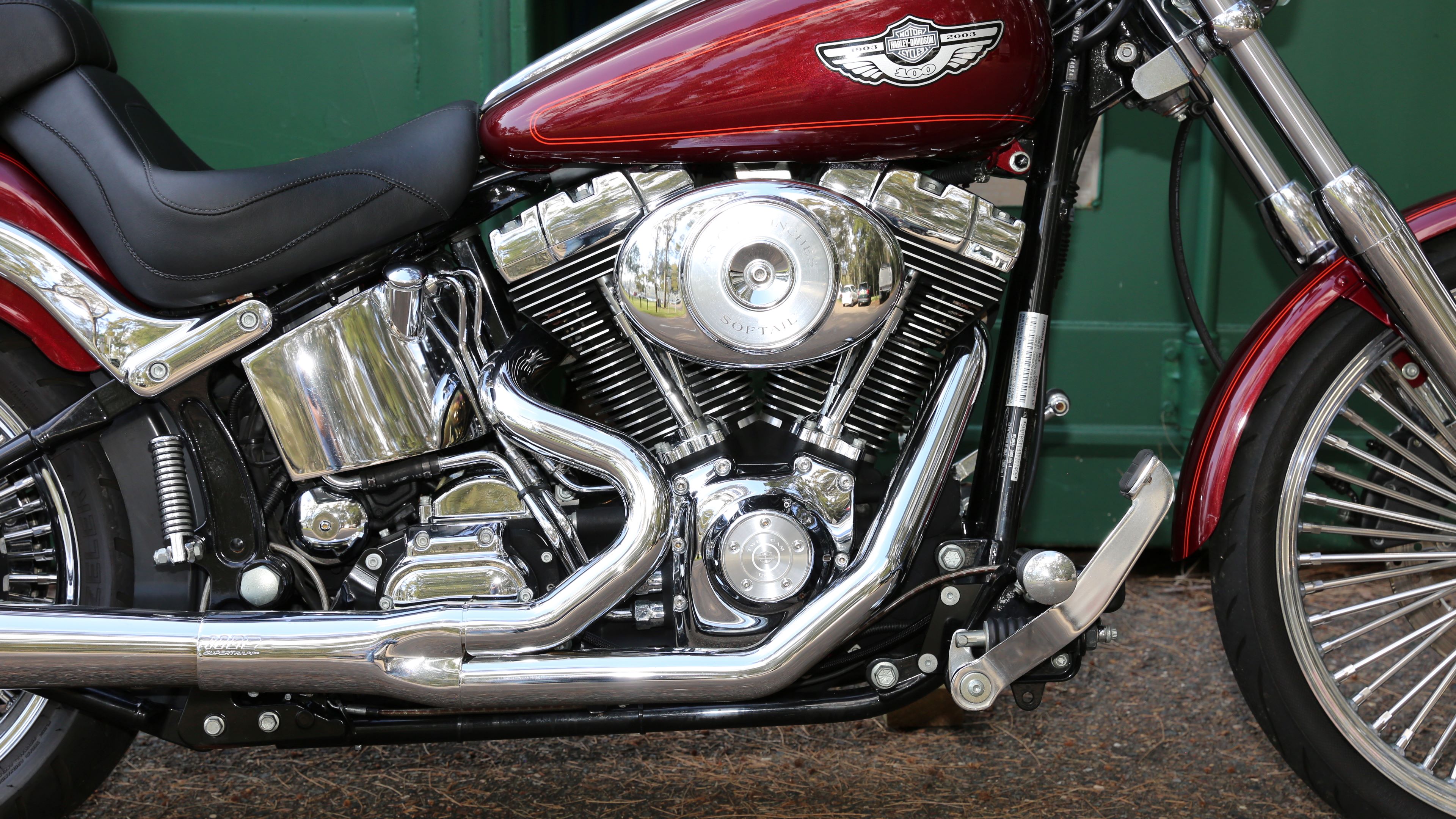 2003 HARLEY-DAVIDSON FXSTD SOFTAIL DEUCE 100TH ANNIVERSARY CRUISER