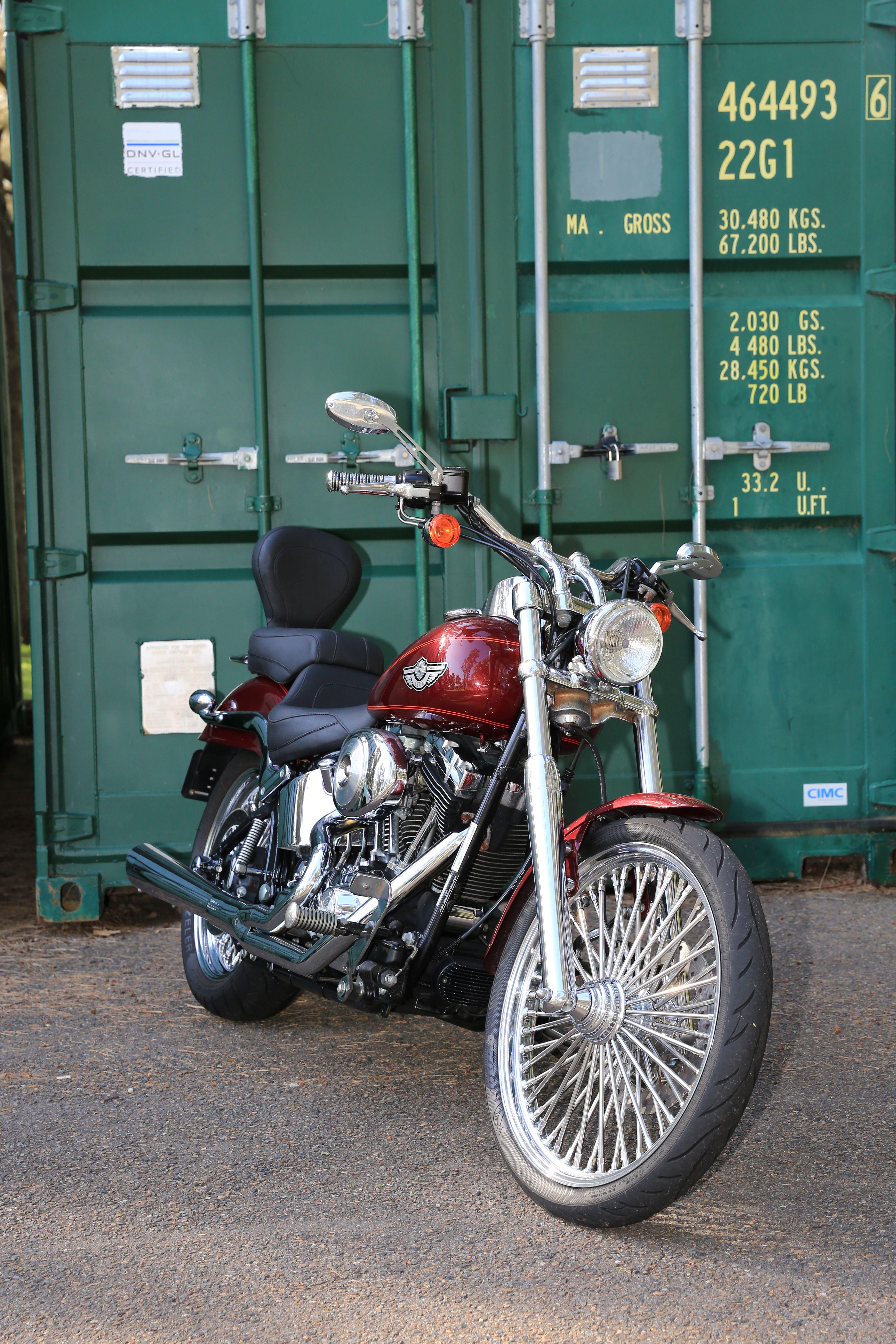 2003 HARLEY-DAVIDSON FXSTD SOFTAIL DEUCE 100TH ANNIVERSARY CRUISER