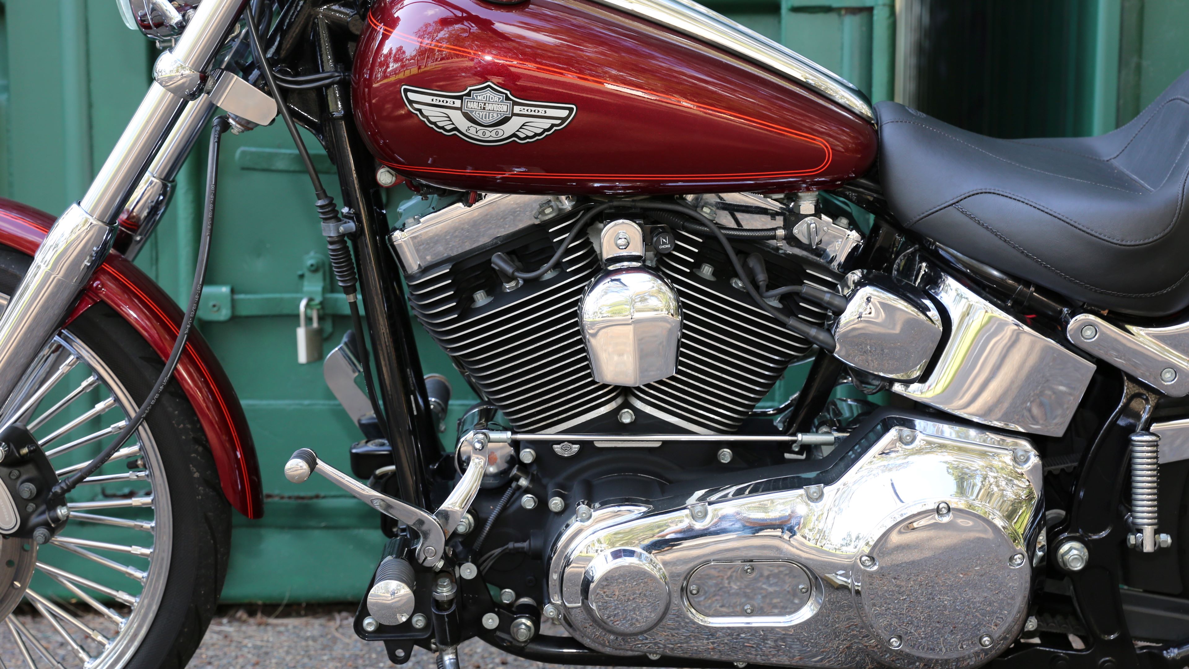 2003 HARLEY-DAVIDSON FXSTD SOFTAIL DEUCE 100TH ANNIVERSARY CRUISER
