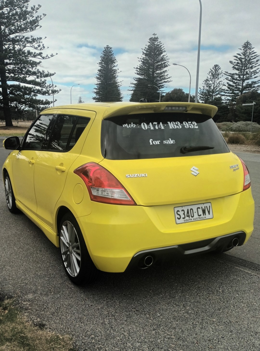 2012 SUZUKI SWIFT FZ SPORT CVT AUTO 7 SP SEQUENTIAL 5D HATCHBACK