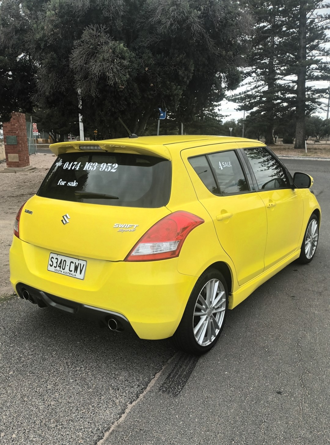 2012 SUZUKI SWIFT FZ SPORT CVT AUTO 7 SP SEQUENTIAL 5D HATCHBACK