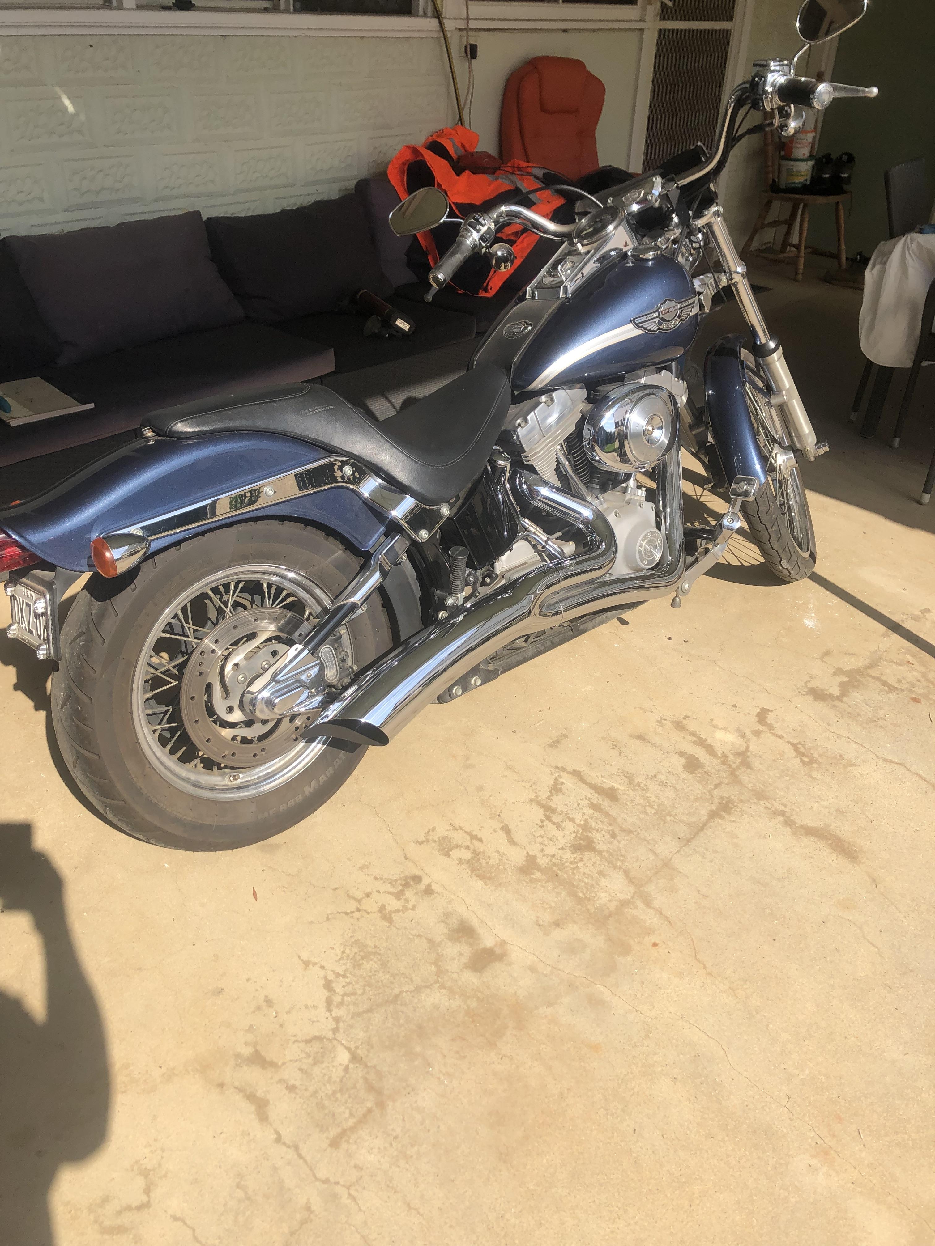 2003 HARLEY-DAVIDSON FXST SOFTAIL CRUISER