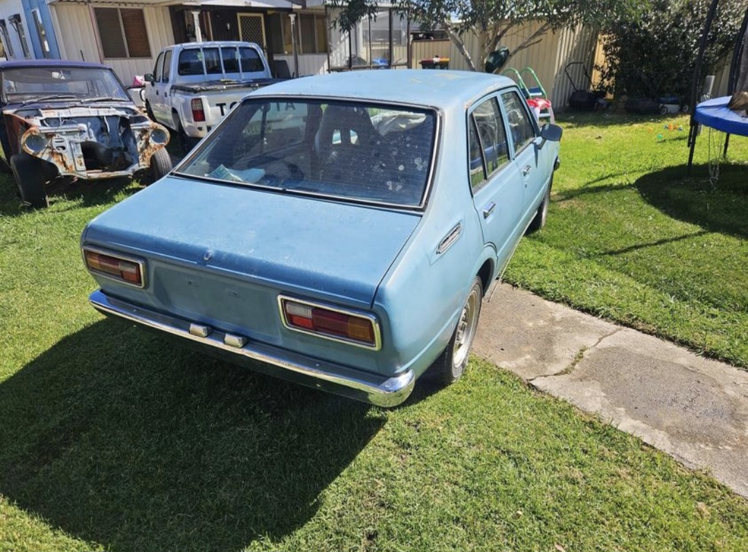 1977 TOYOTA COROLLA KE30 CS 4 SP MANUAL 4D SEDAN