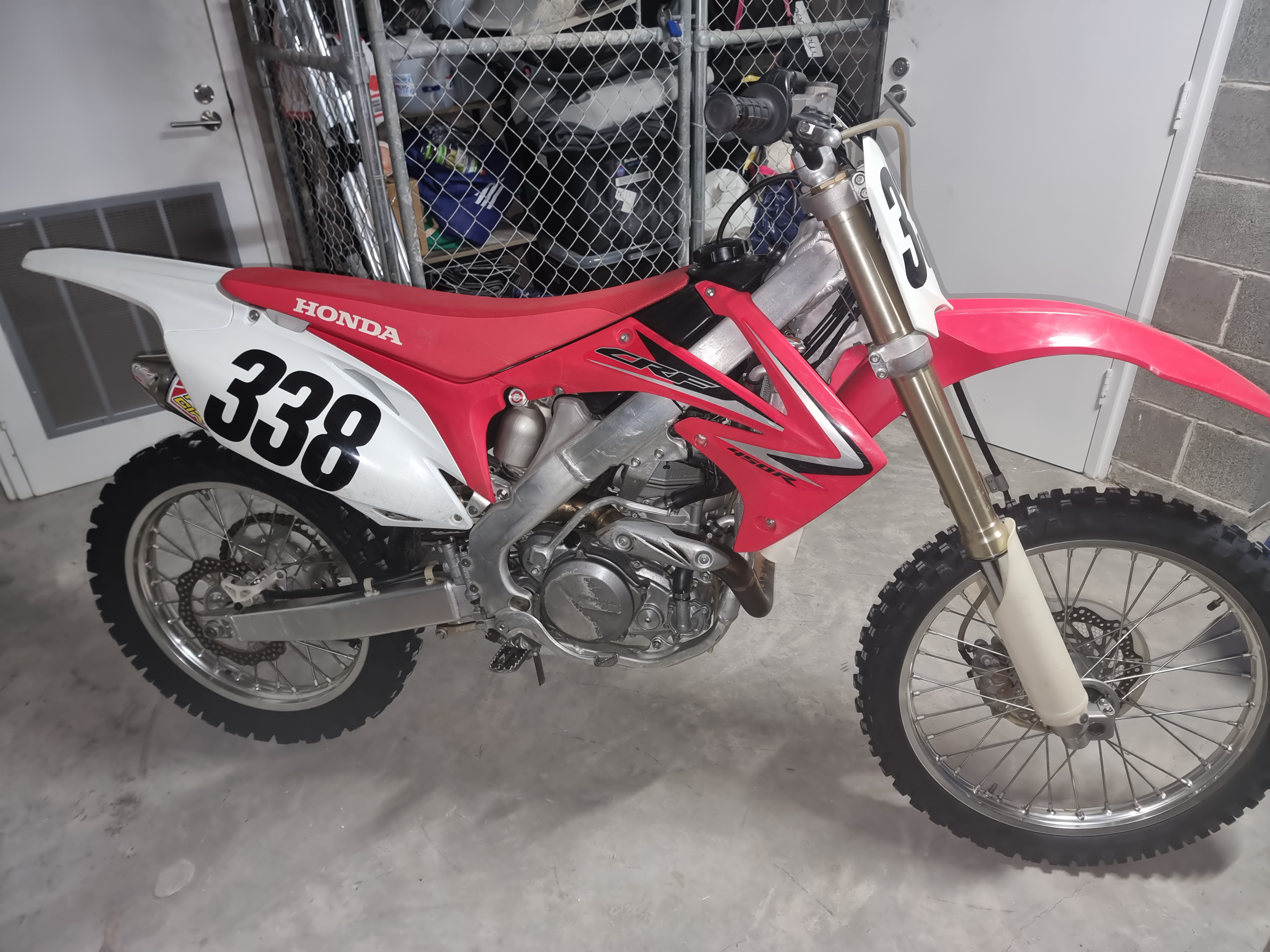 2010 HONDA CRF450R MOTOCROSS