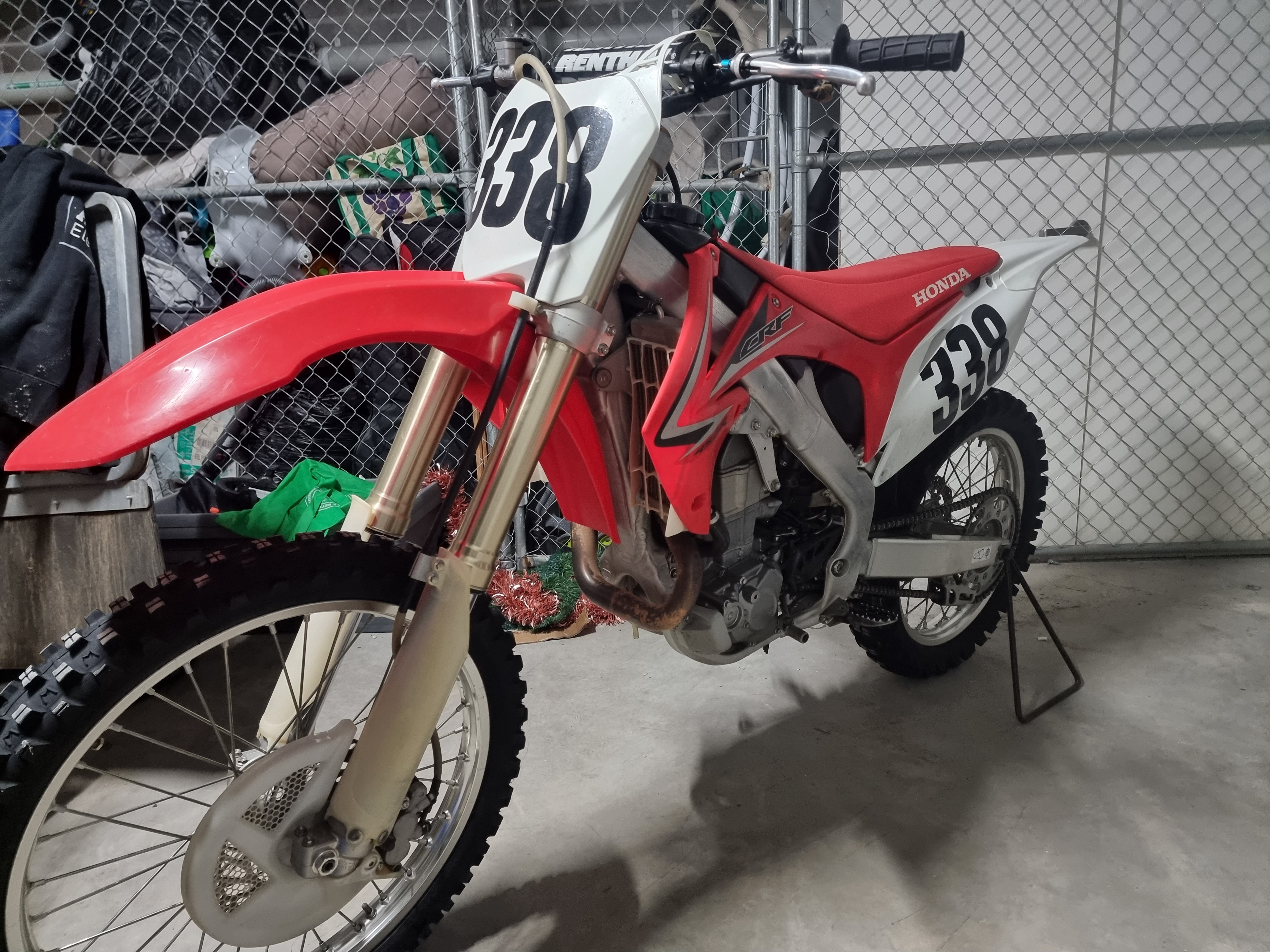 2010 HONDA CRF450R MOTOCROSS