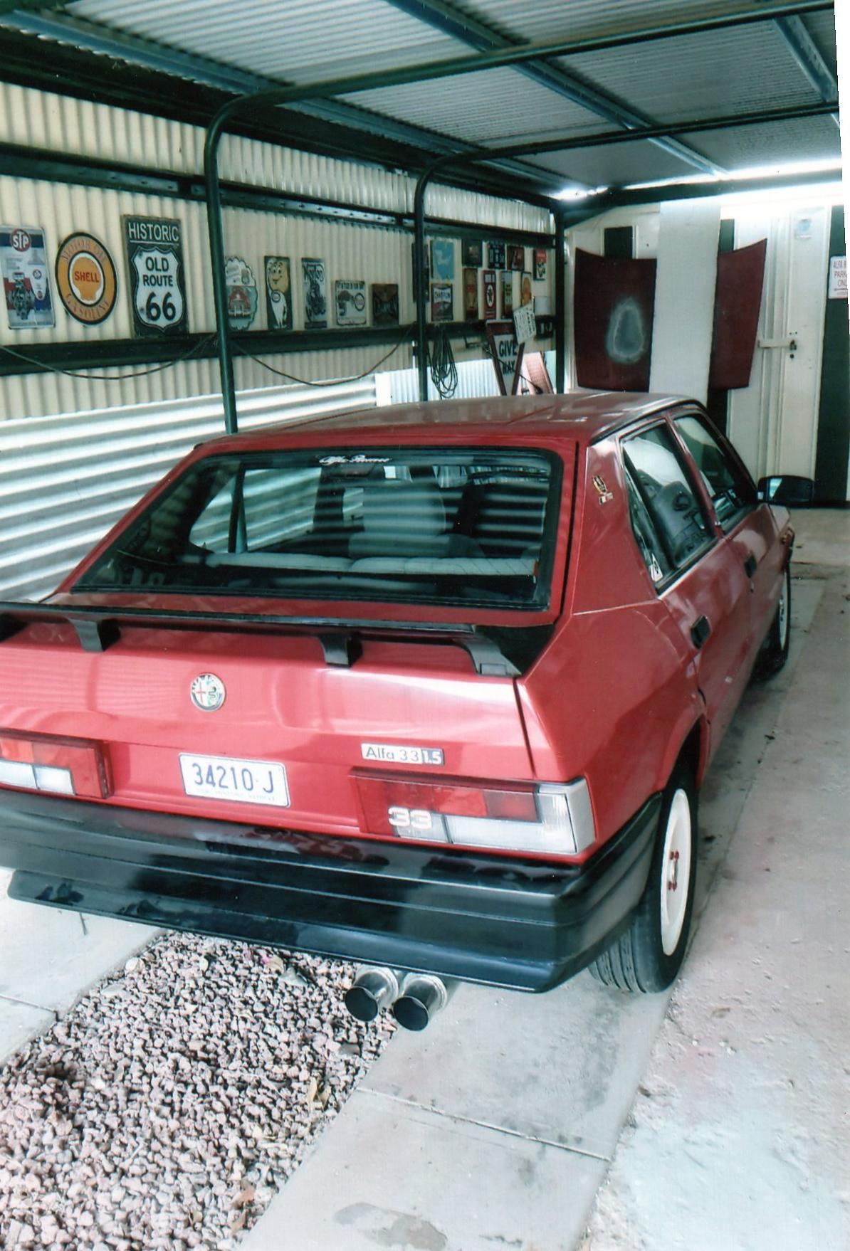 1987 ALFA ROMEO 33 SPRINT SEDAN