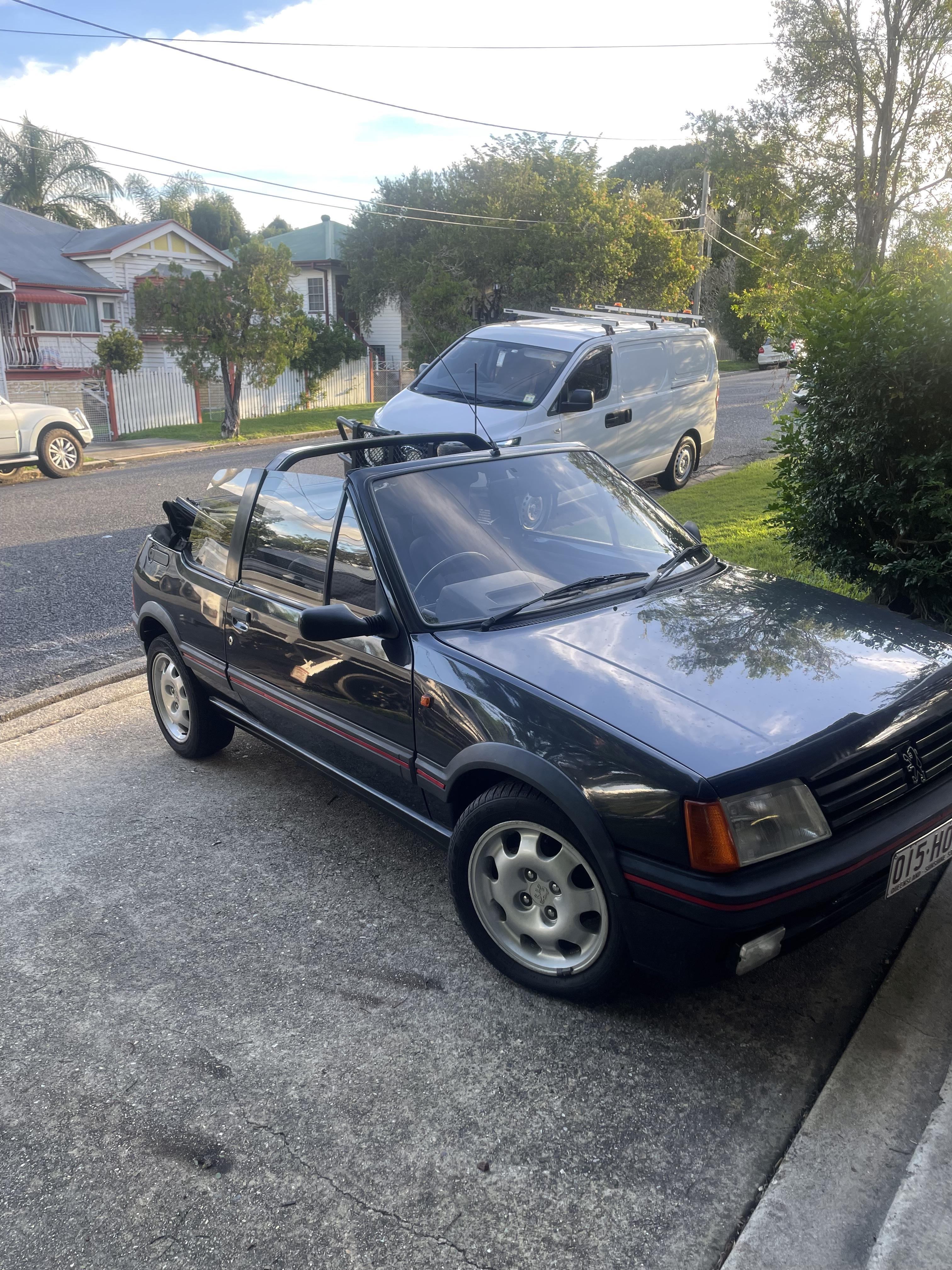 1987 PEUGEOT 205 CTI CONVERTIBLE
