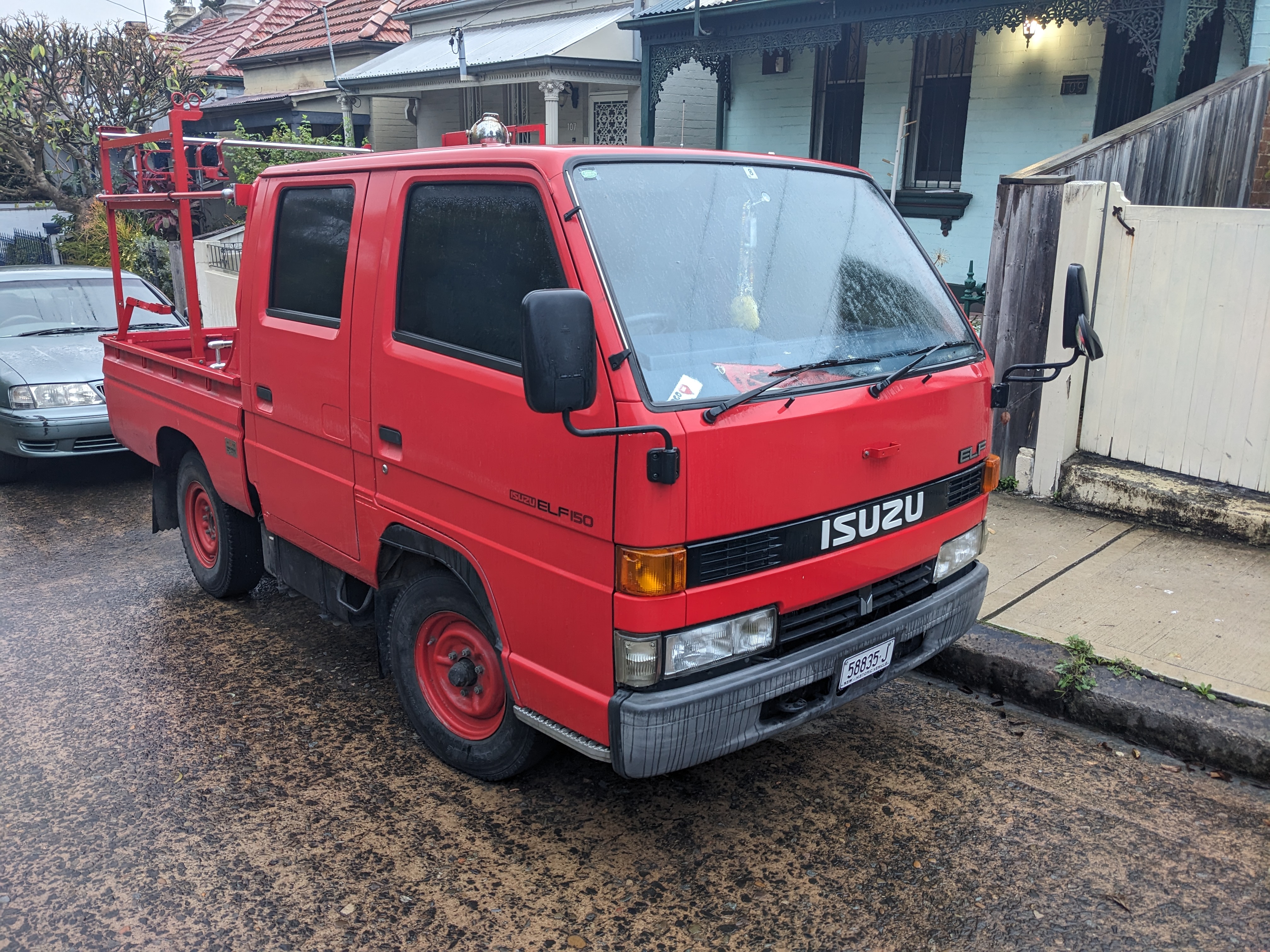 1992 ISUZU ELF JP FIRE TRUCK TRAY