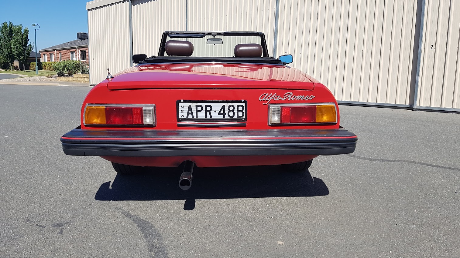 1980 ALFA ROMEO SPIDER 2000 VELOCE ROADSTER