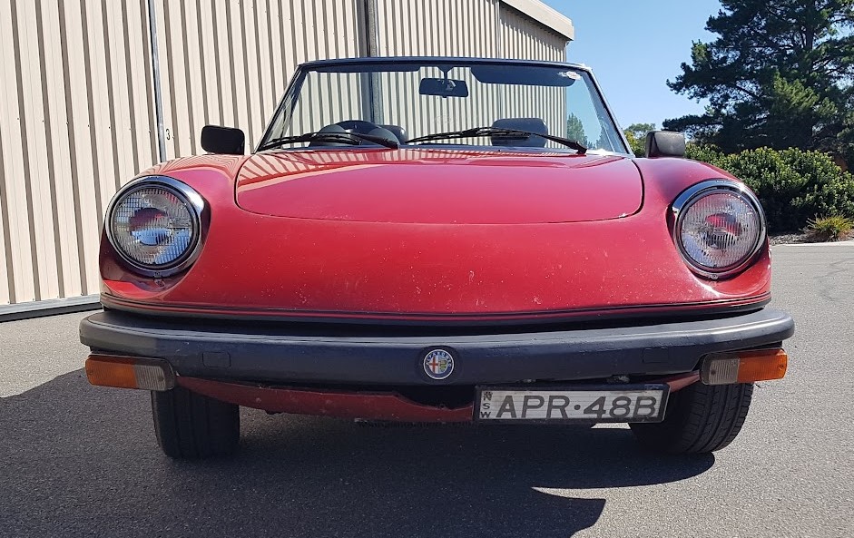 1980 ALFA ROMEO SPIDER 2000 VELOCE ROADSTER