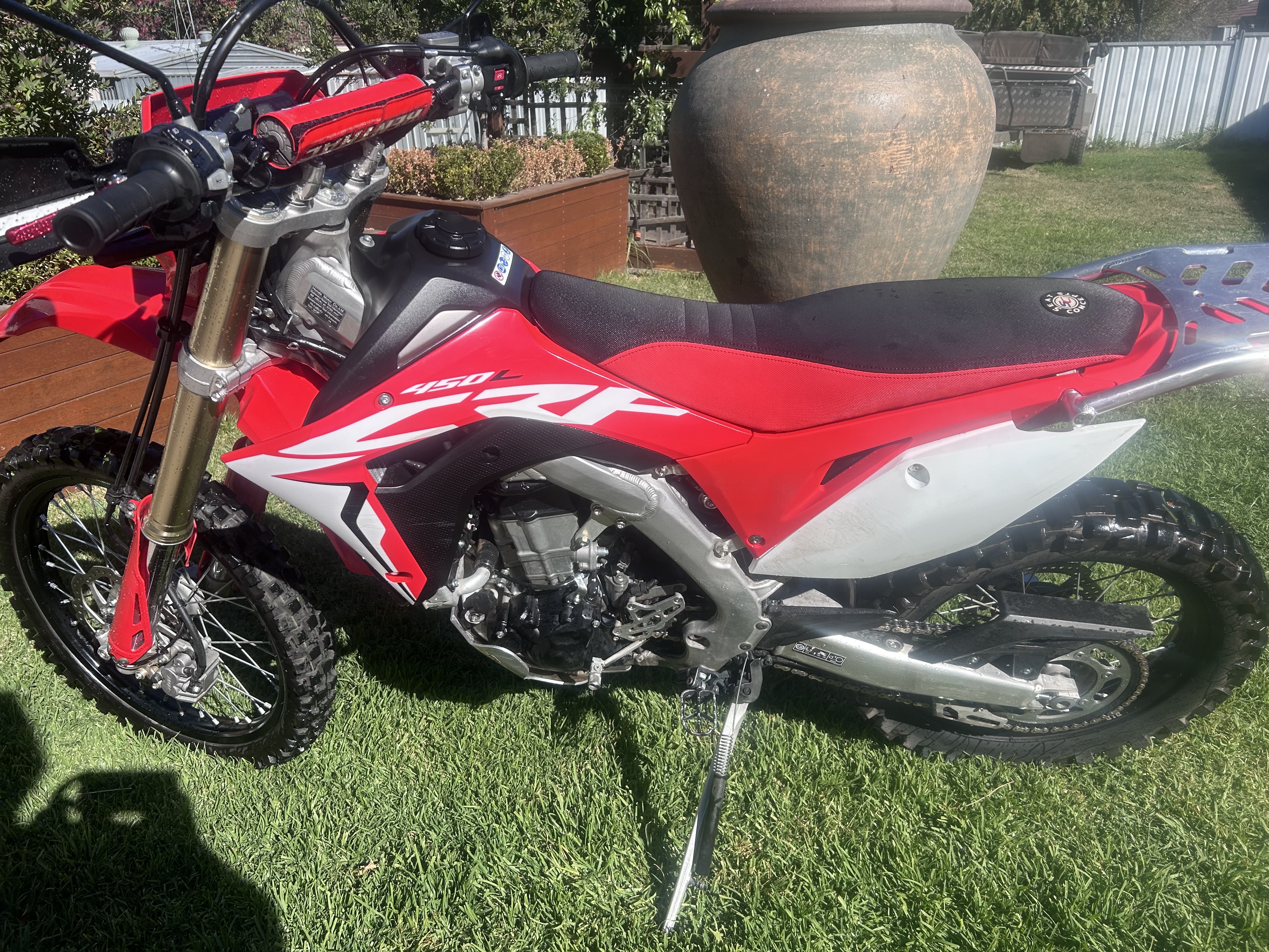 2018 HONDA CRF450L MOTOCROSS