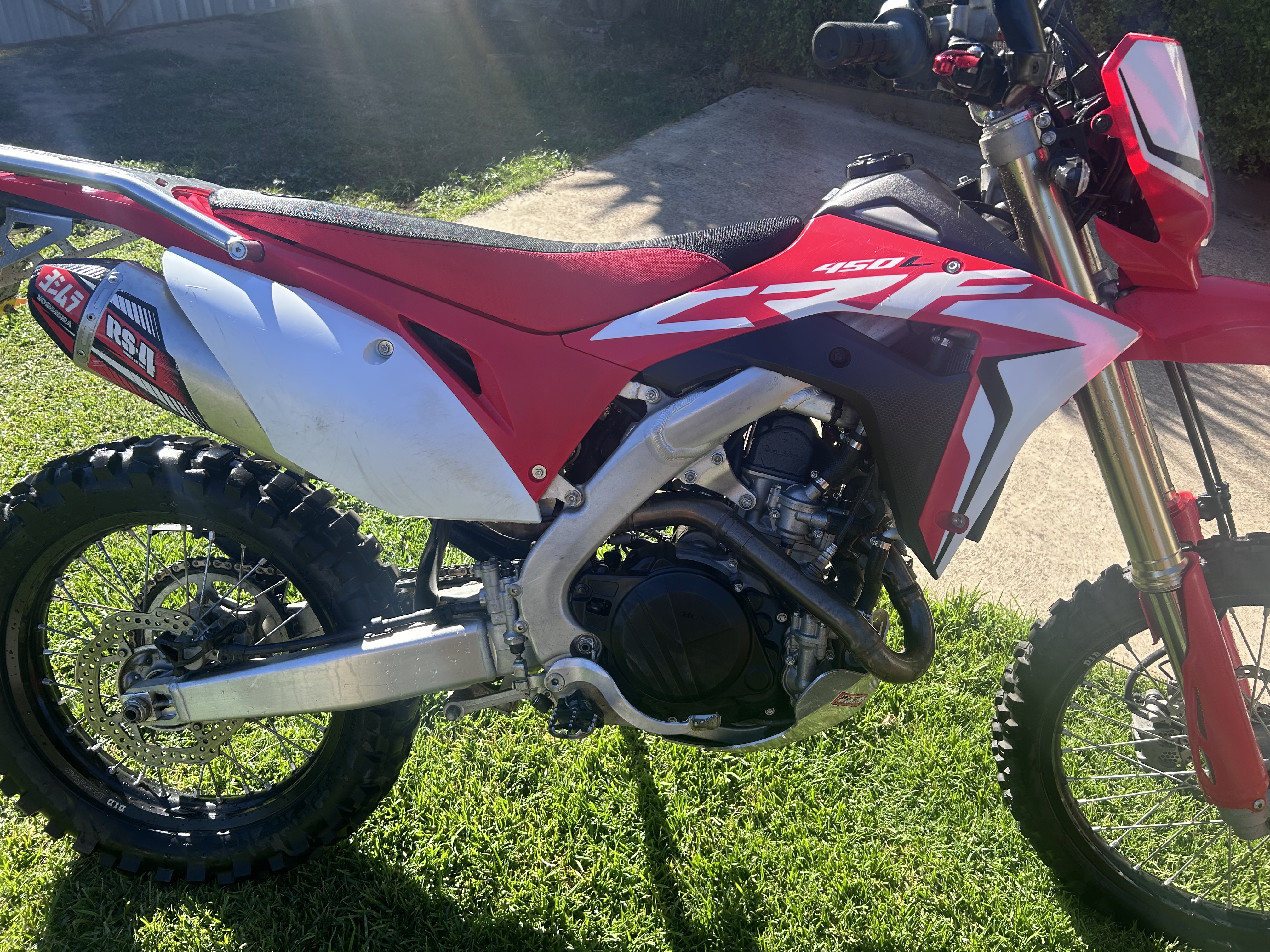 2018 HONDA CRF450L MOTOCROSS