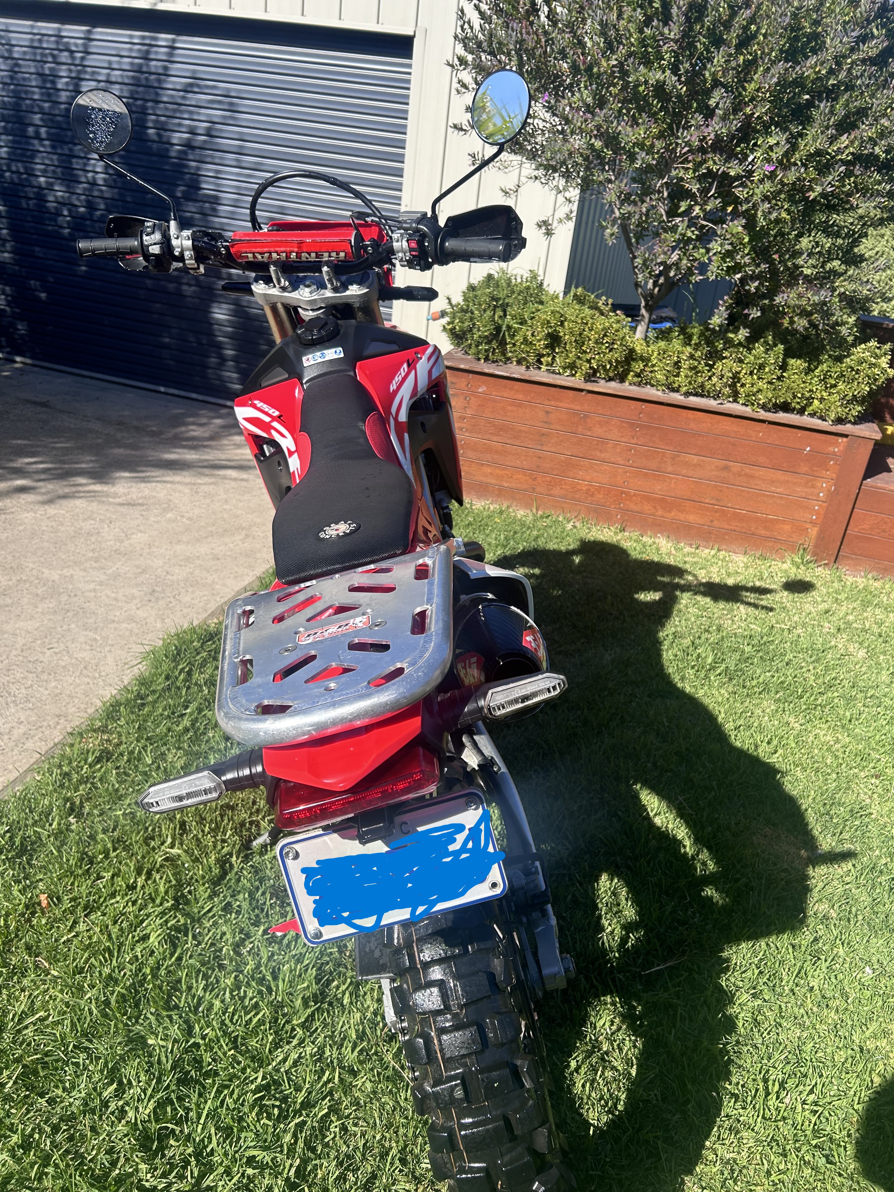 2018 HONDA CRF450L MOTOCROSS