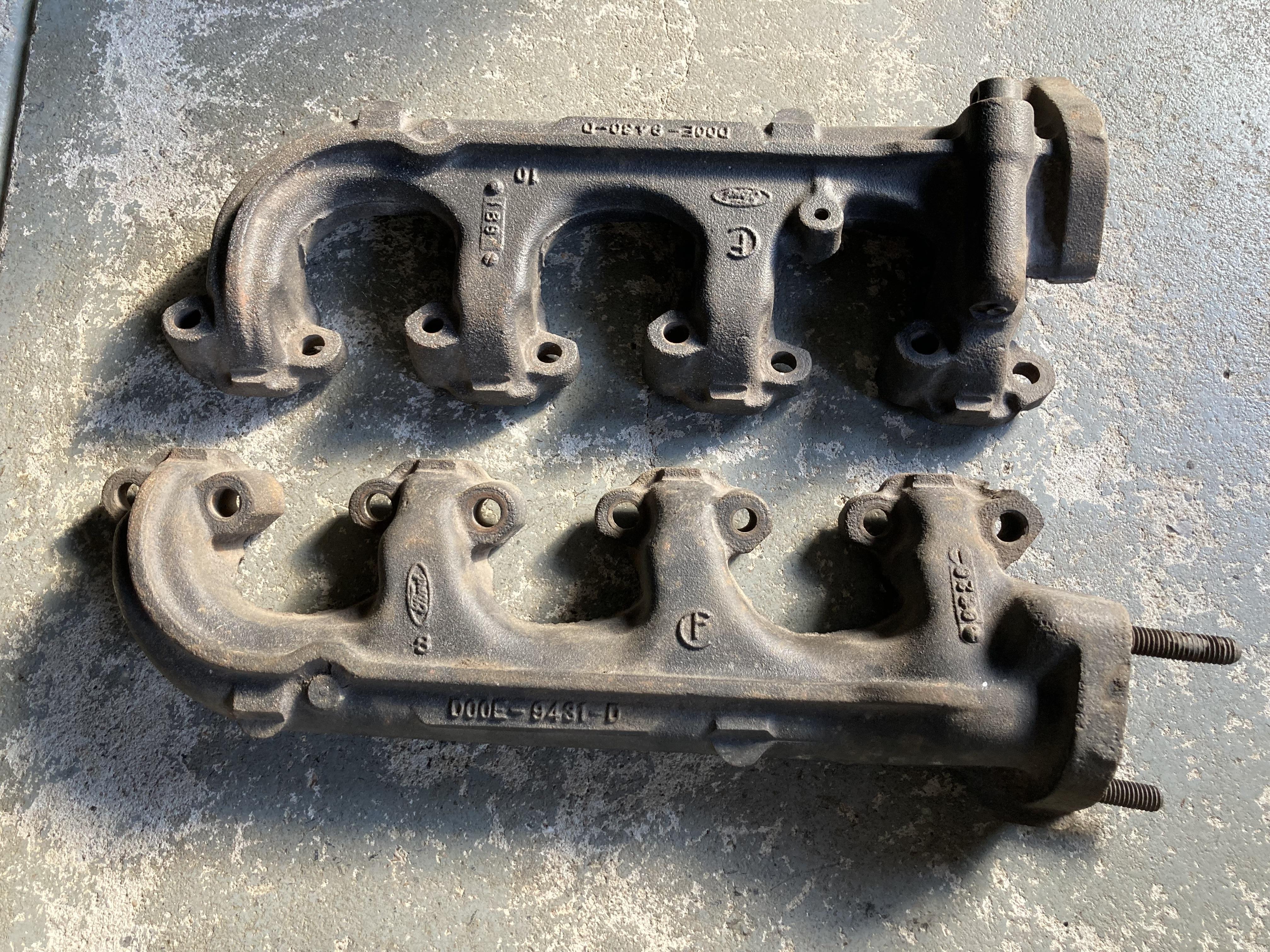 FORD WINDSOR 1970 MUSTANG EXHAUST MANIFOLDS
