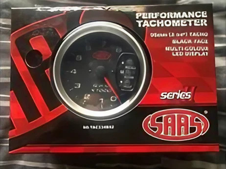 (SOLD) SAAS PERFORMANCE TACHOMETER 95MM SERIES 2