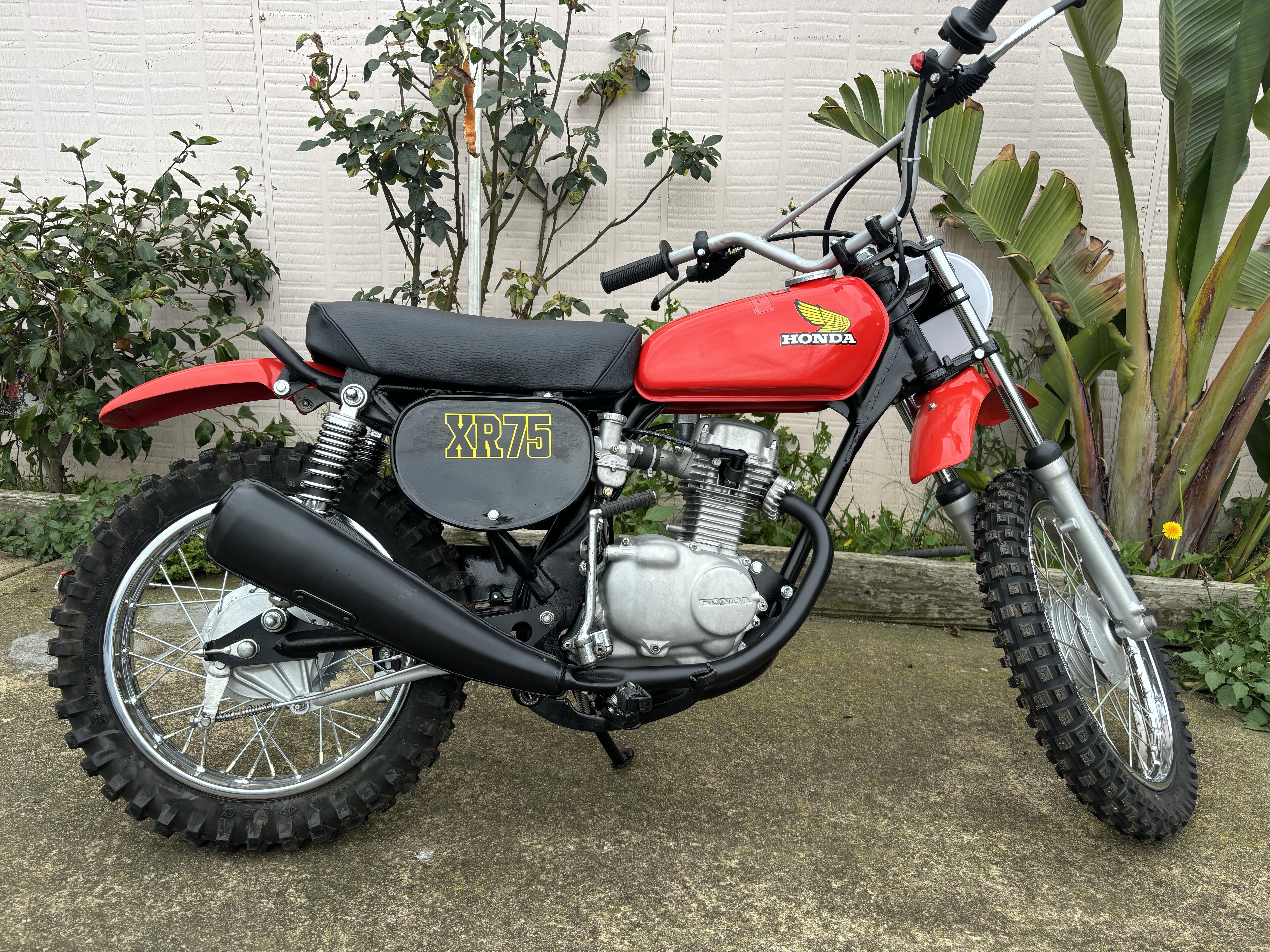 1973 HONDA XR75 K3 MINI BIKE