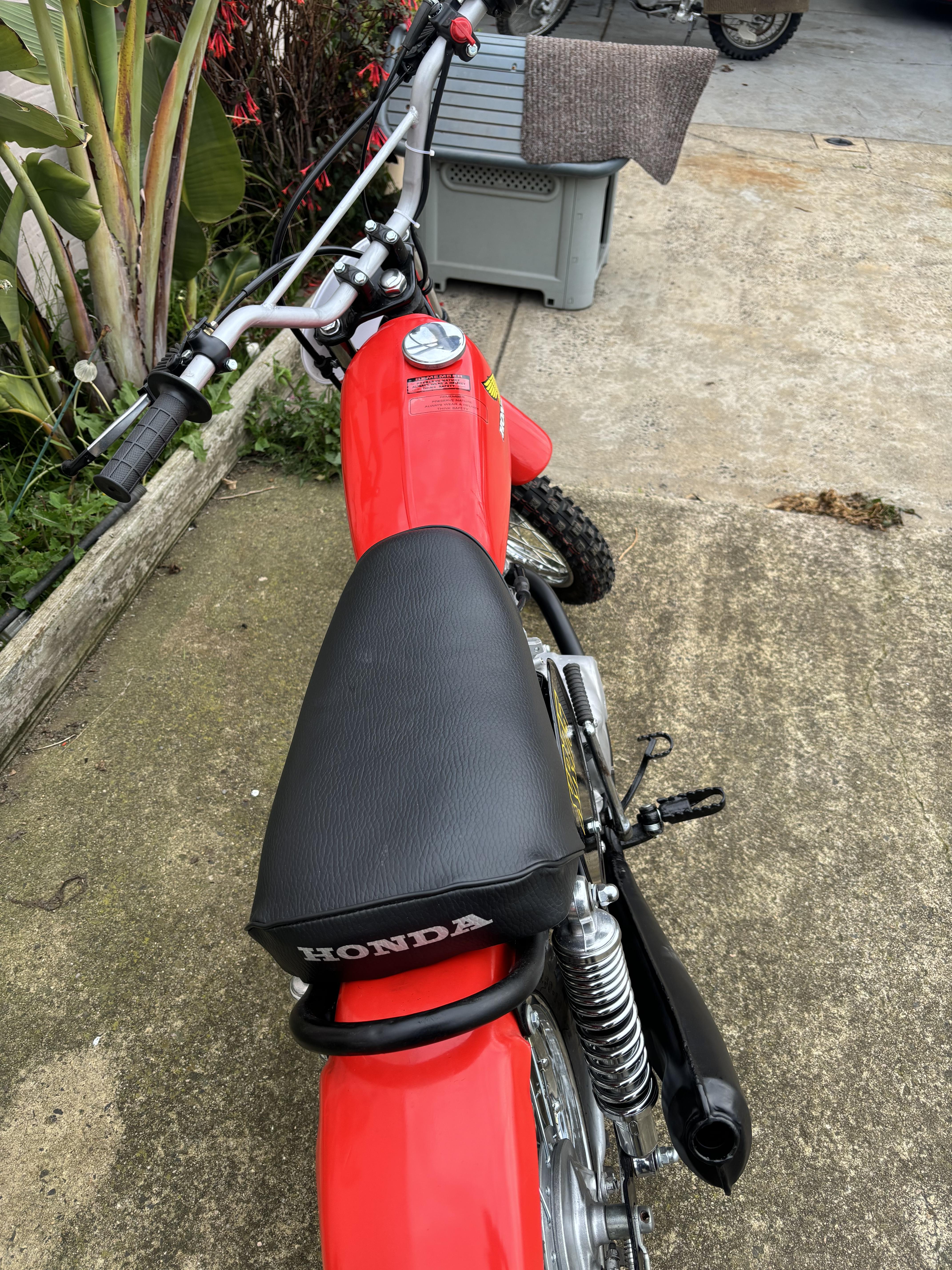 1973 HONDA XR75 K3 MINI BIKE