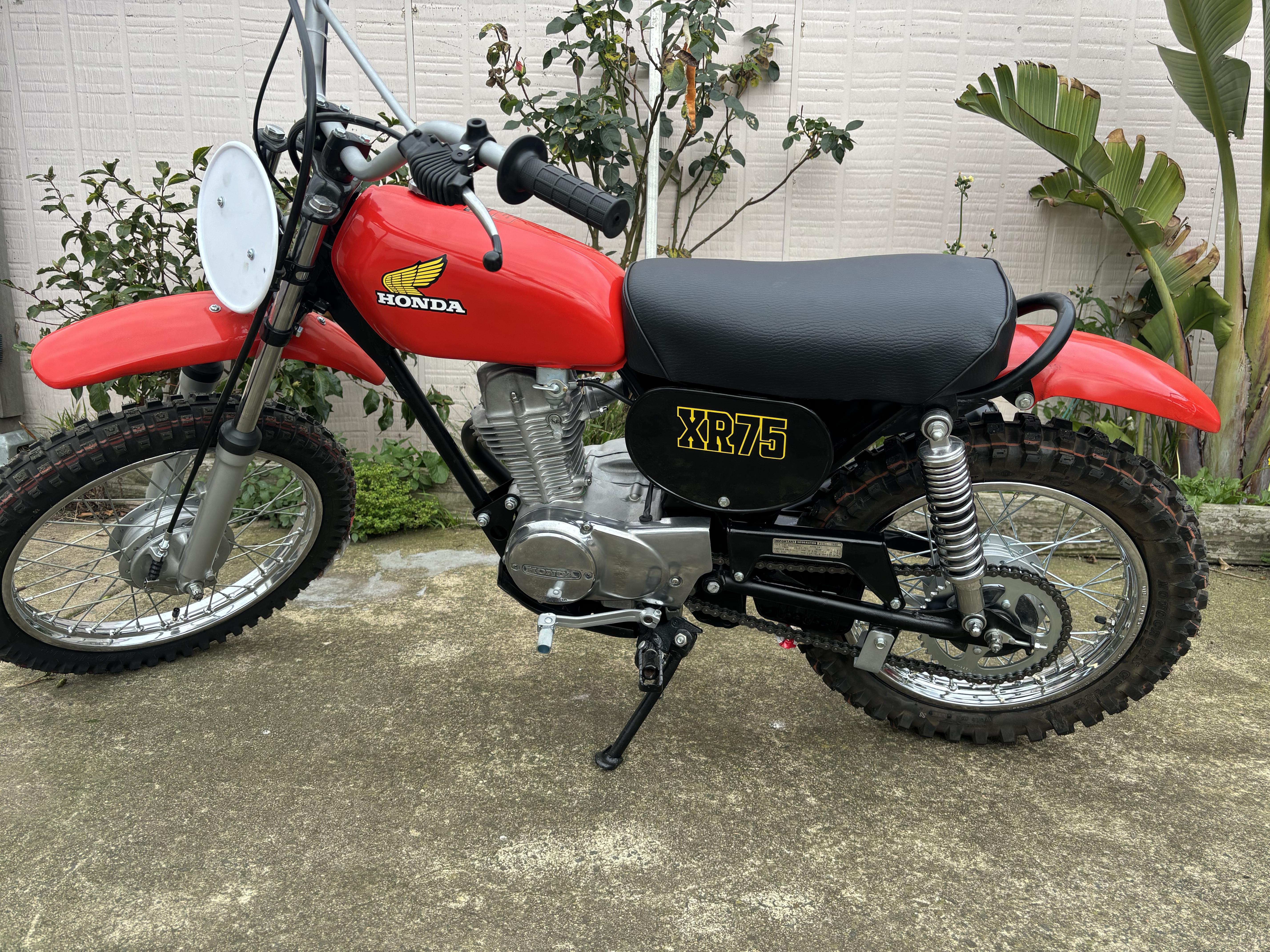 1973 HONDA XR75 K3 MINI BIKE