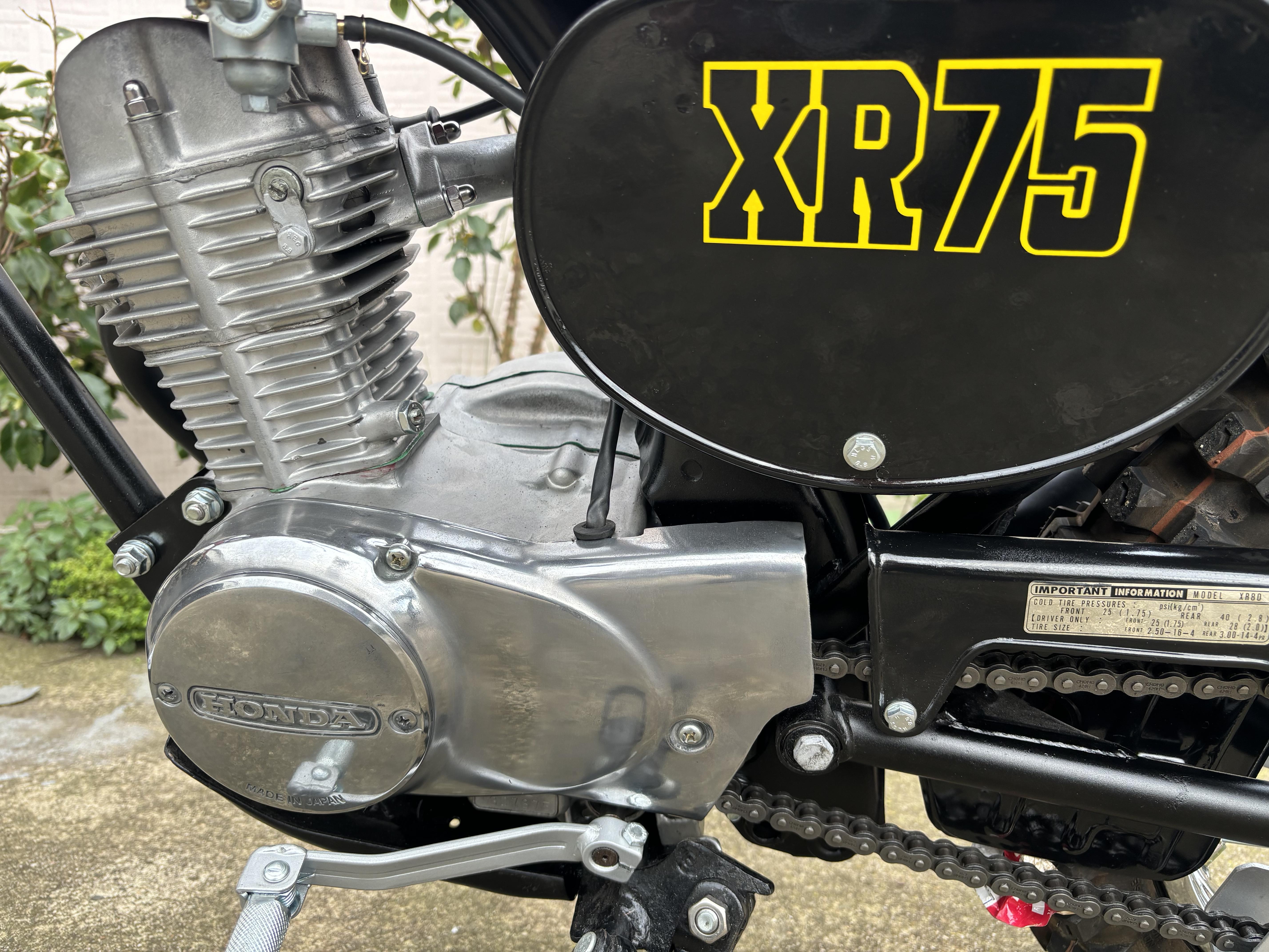 1973 HONDA XR75 K3 MINI BIKE